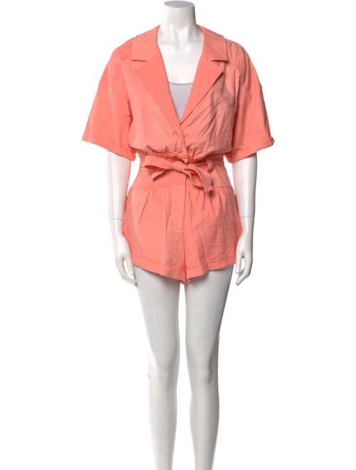 For Love & Lemons Linen Romper