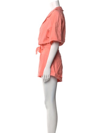 For Love & Lemons Linen Romper