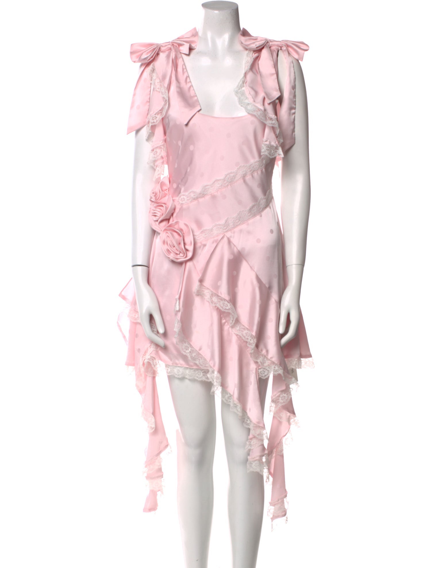 For Love & Lemons Square Neckline Mini Dress