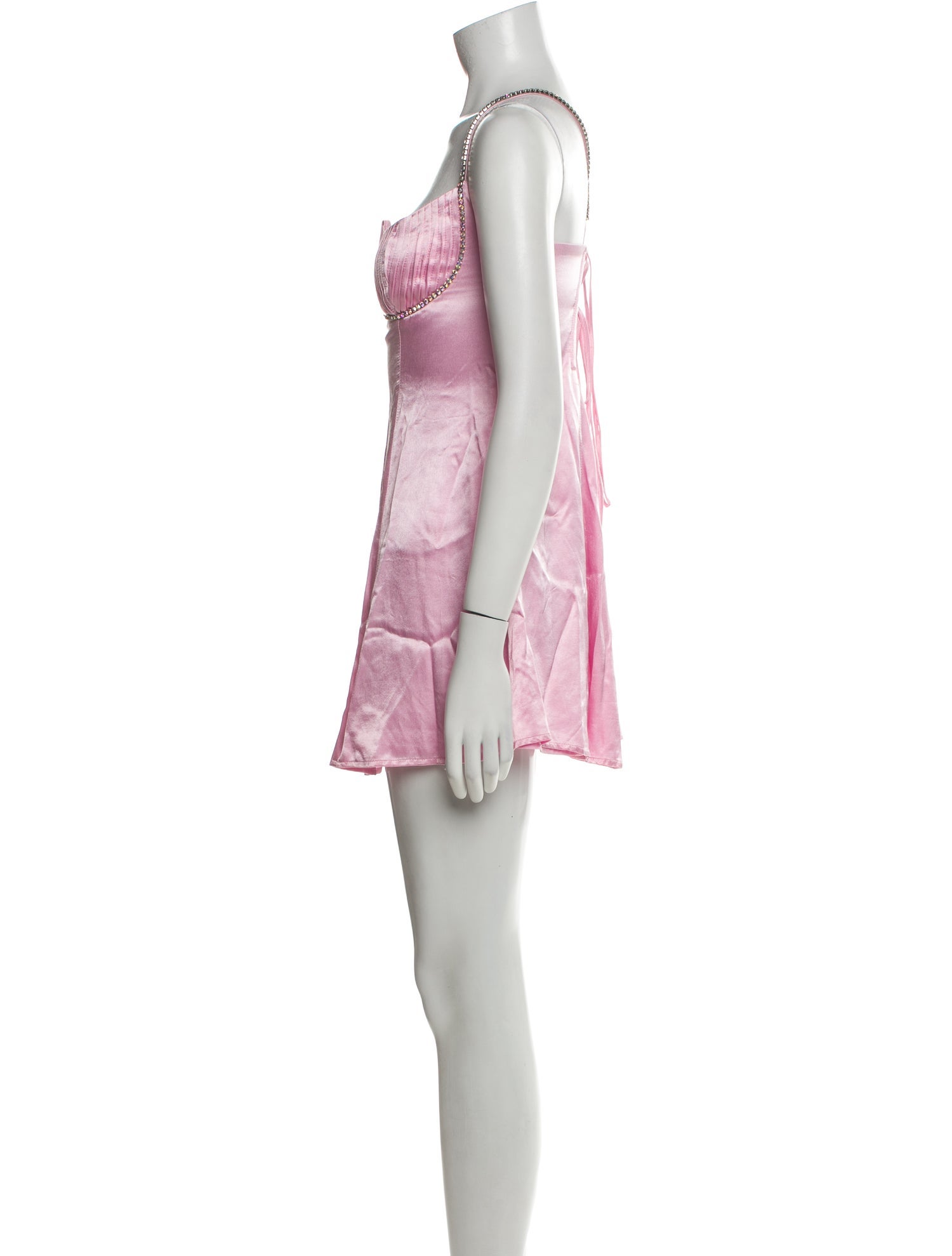 For Love & Lemons Square Neckline Mini Dress