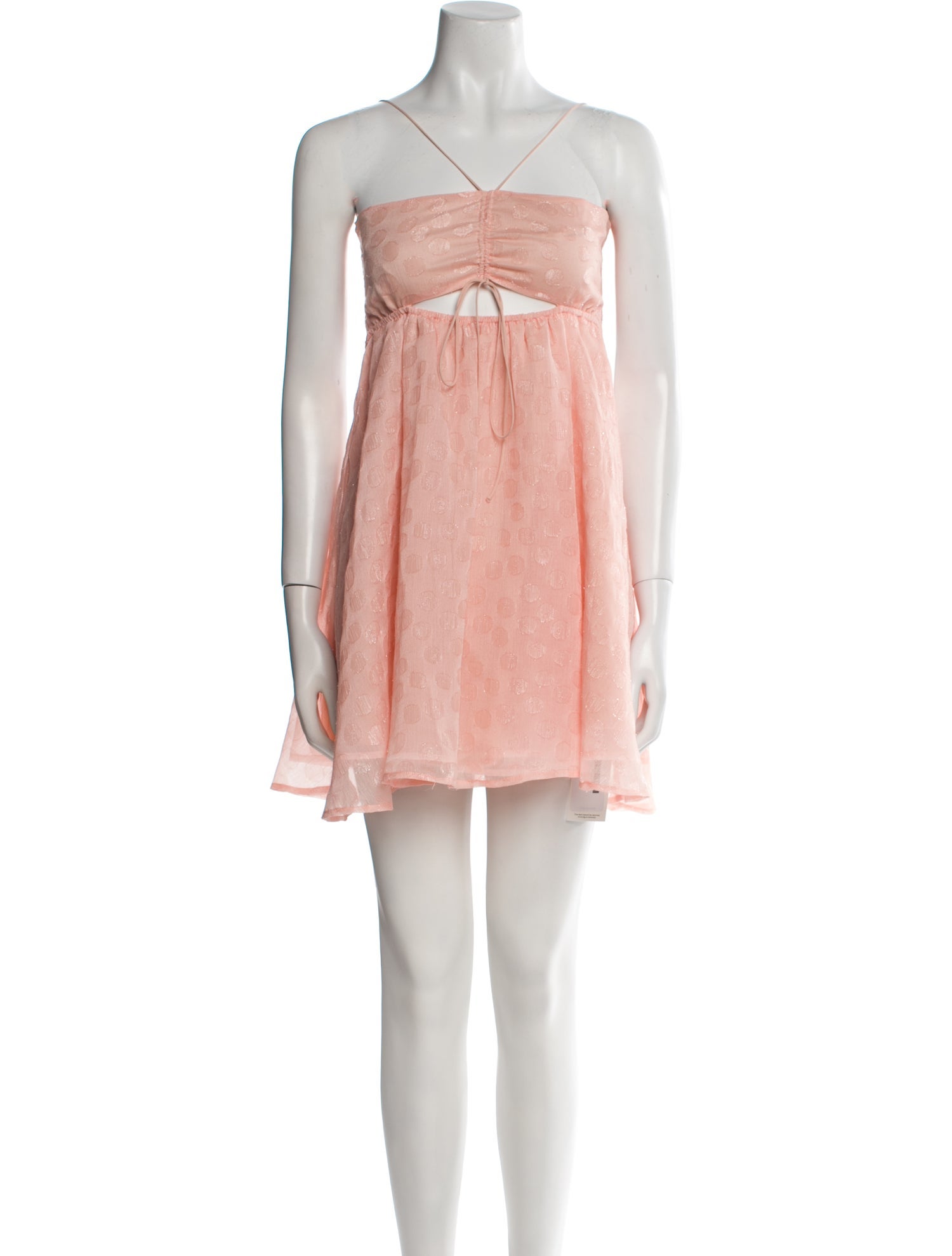 For Love & Lemons Halterneck Mini Dress