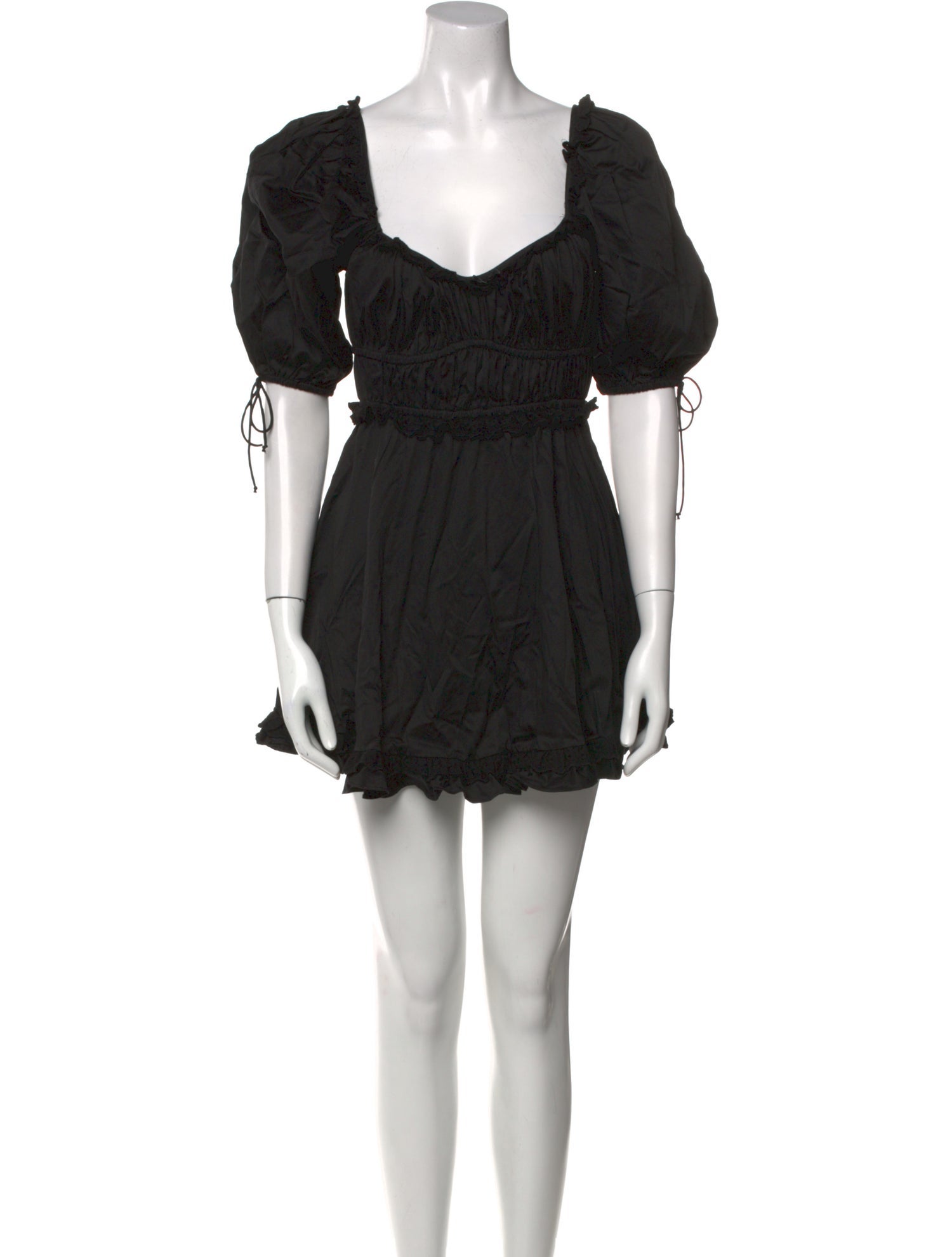 For Love & Lemons Square Neckline Mini Dress