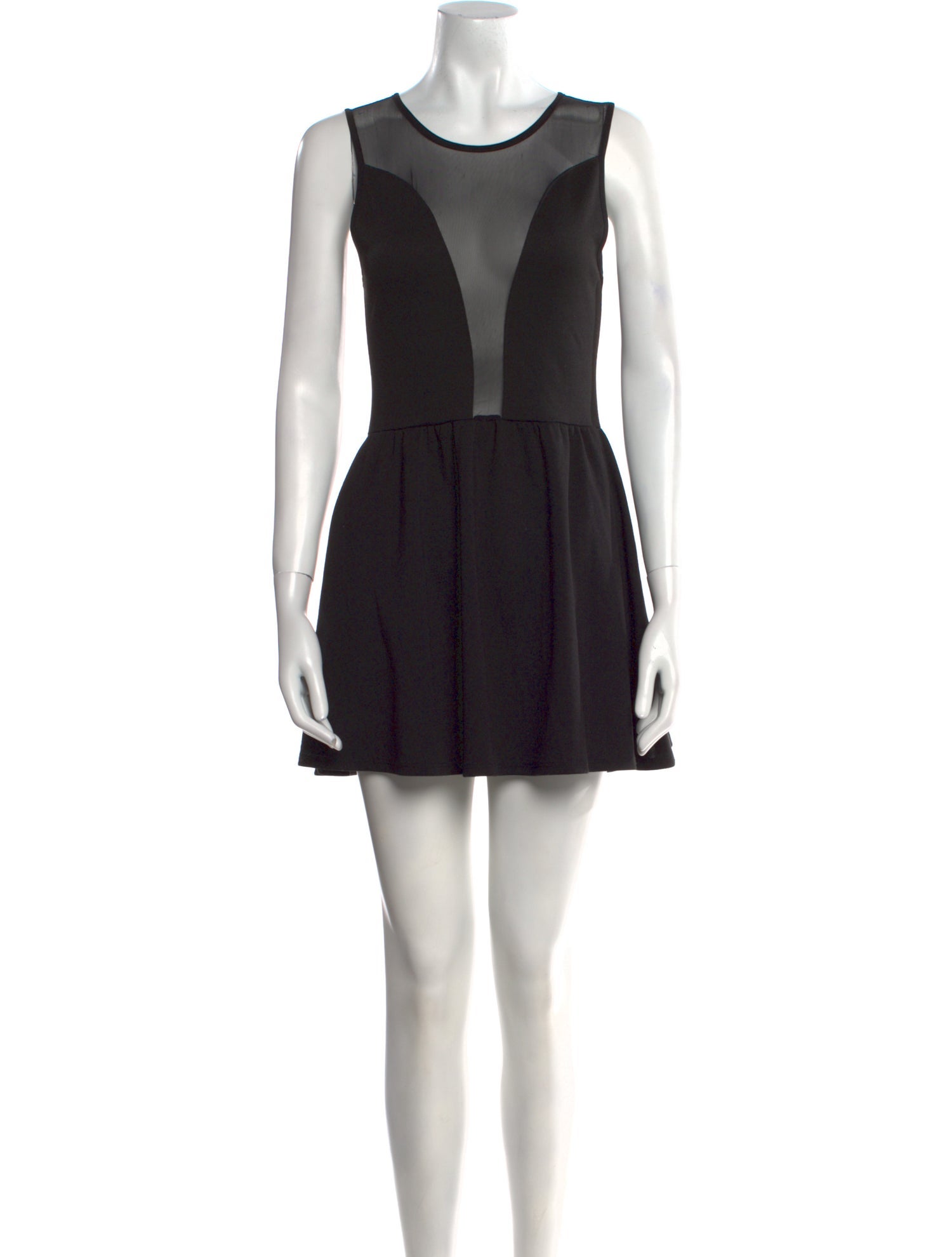 For Love & Lemons Scoop Neck Mini Dress