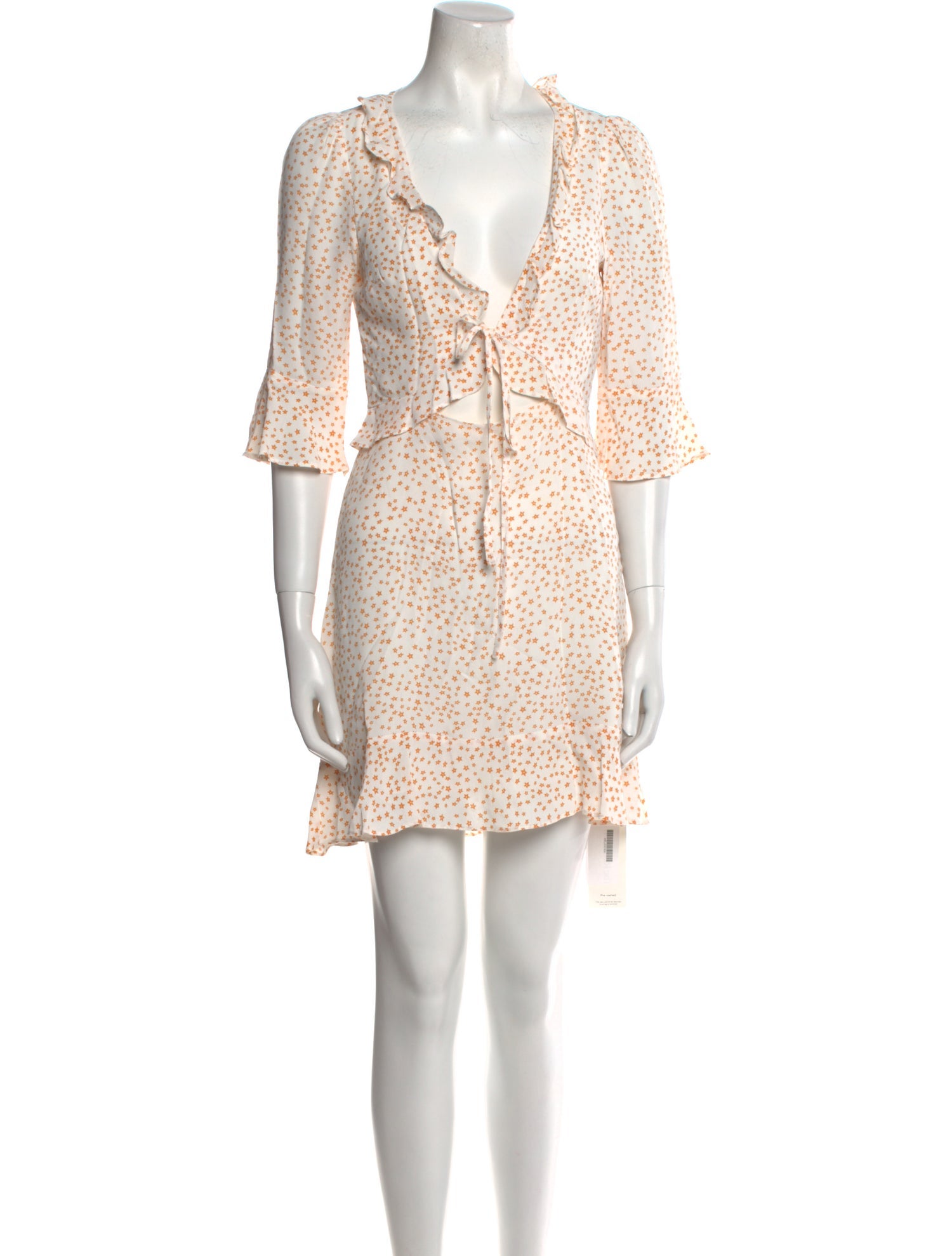 For Love & Lemons Printed Mini Dress