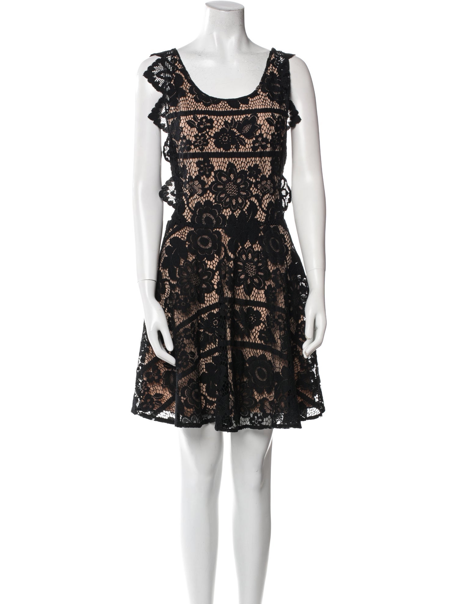 For Love & Lemons Lace Pattern Mini Dress w/ Tags