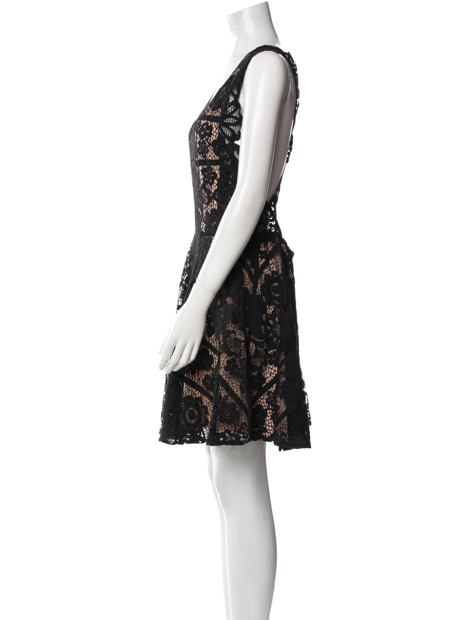 For Love & Lemons Lace Pattern Mini Dress w/ Tags