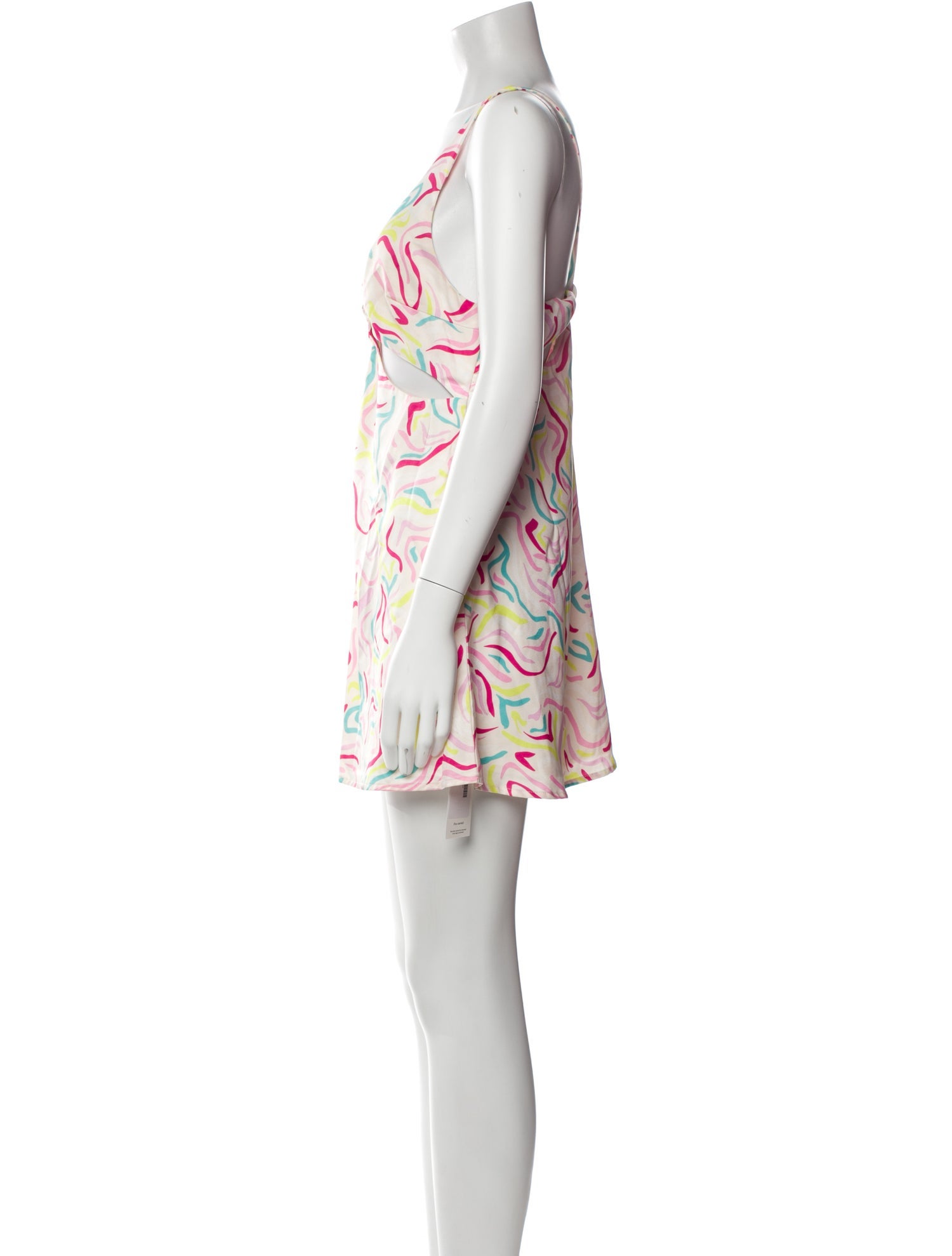 For Love & Lemons Printed Mini Dress