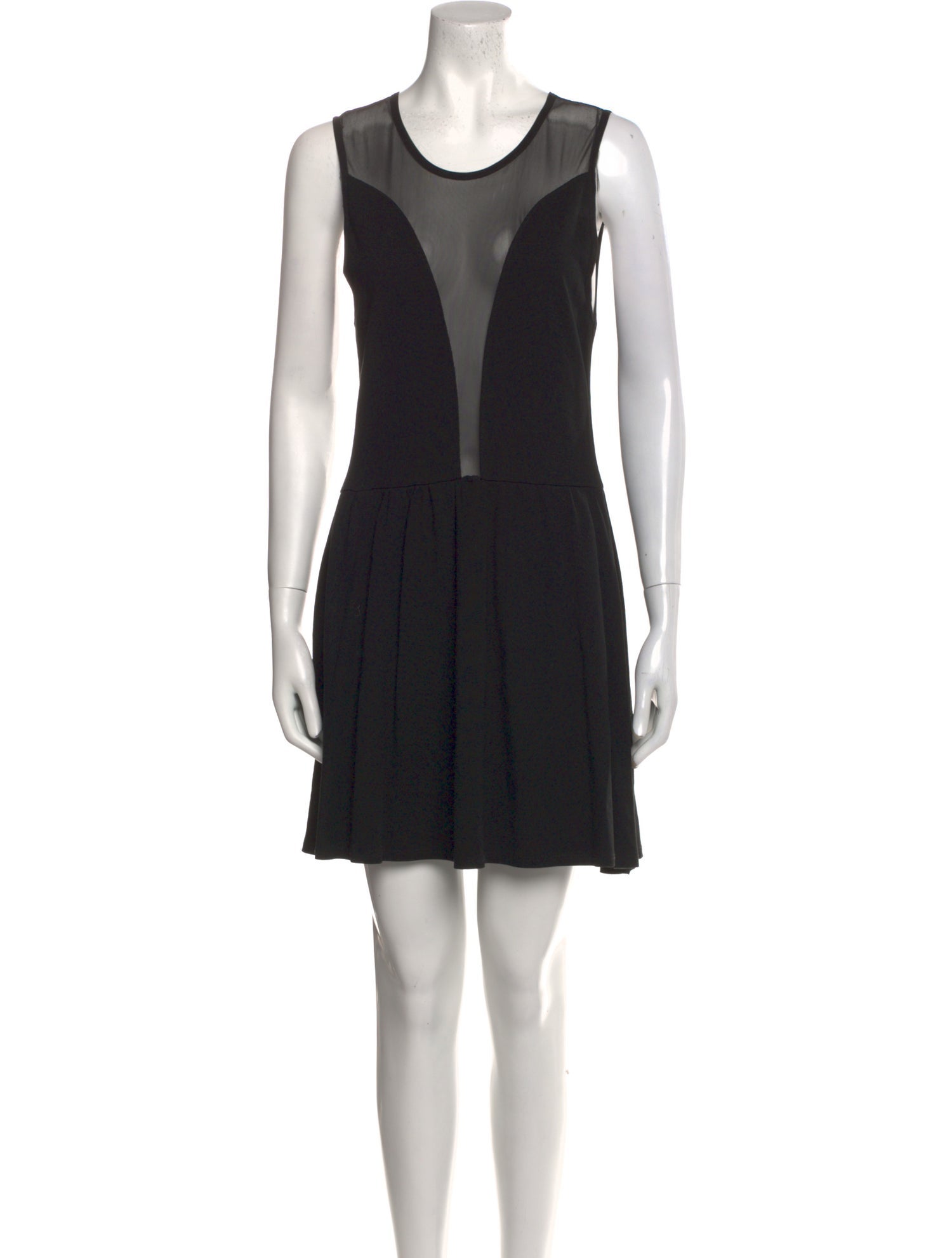 For Love & Lemons Scoop Neck Mini Dress