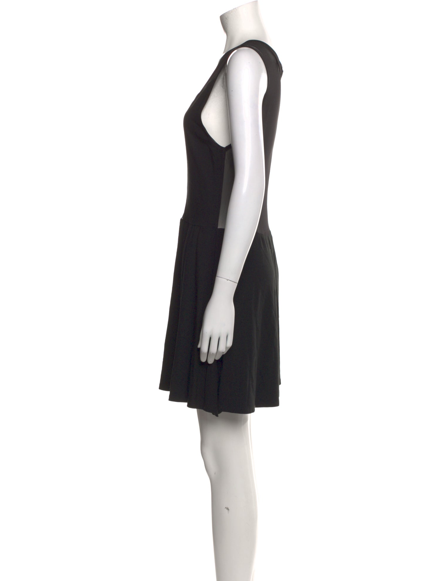 For Love & Lemons Scoop Neck Mini Dress