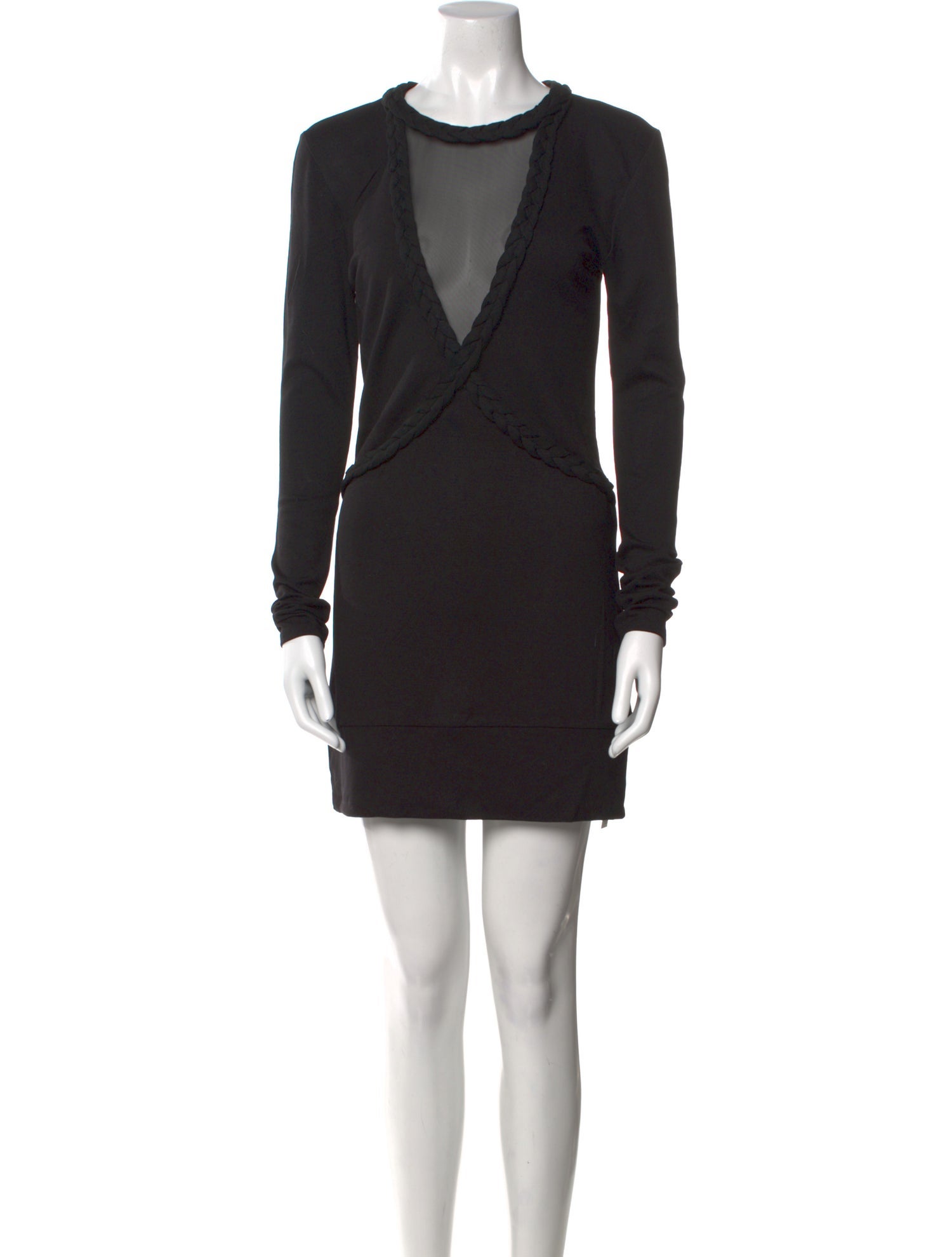 For Love & Lemons Crew Neck Mini Dress