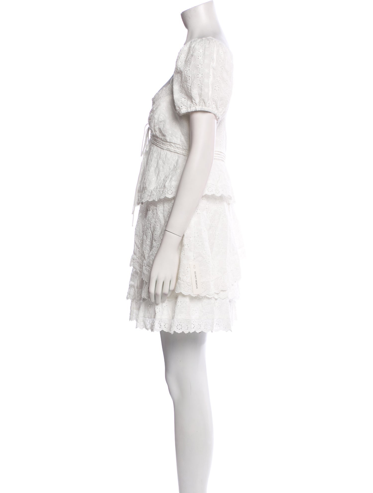 For Love & Lemons V-Neck Mini Dress w/ Tags