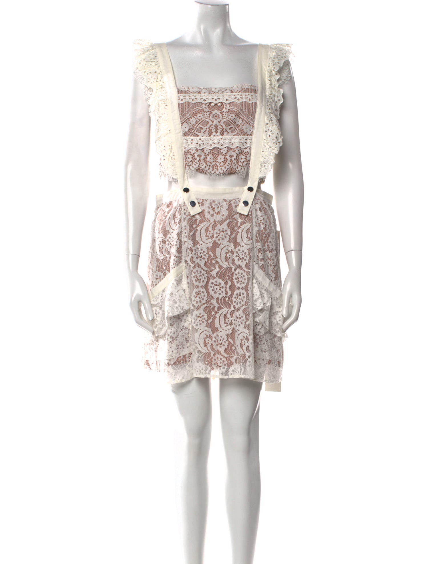 For Love & Lemons Printed Mini Dress