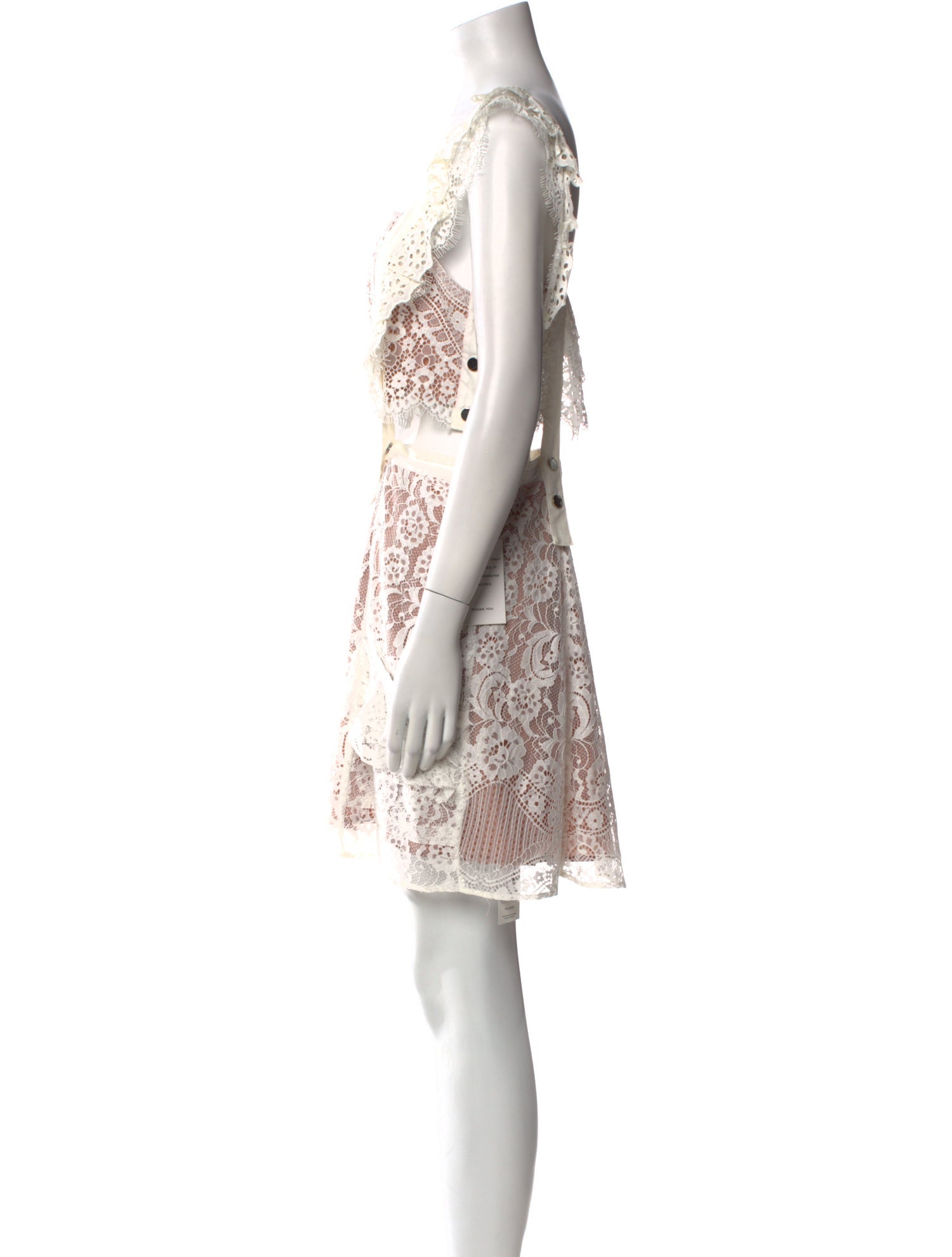 For Love & Lemons Printed Mini Dress