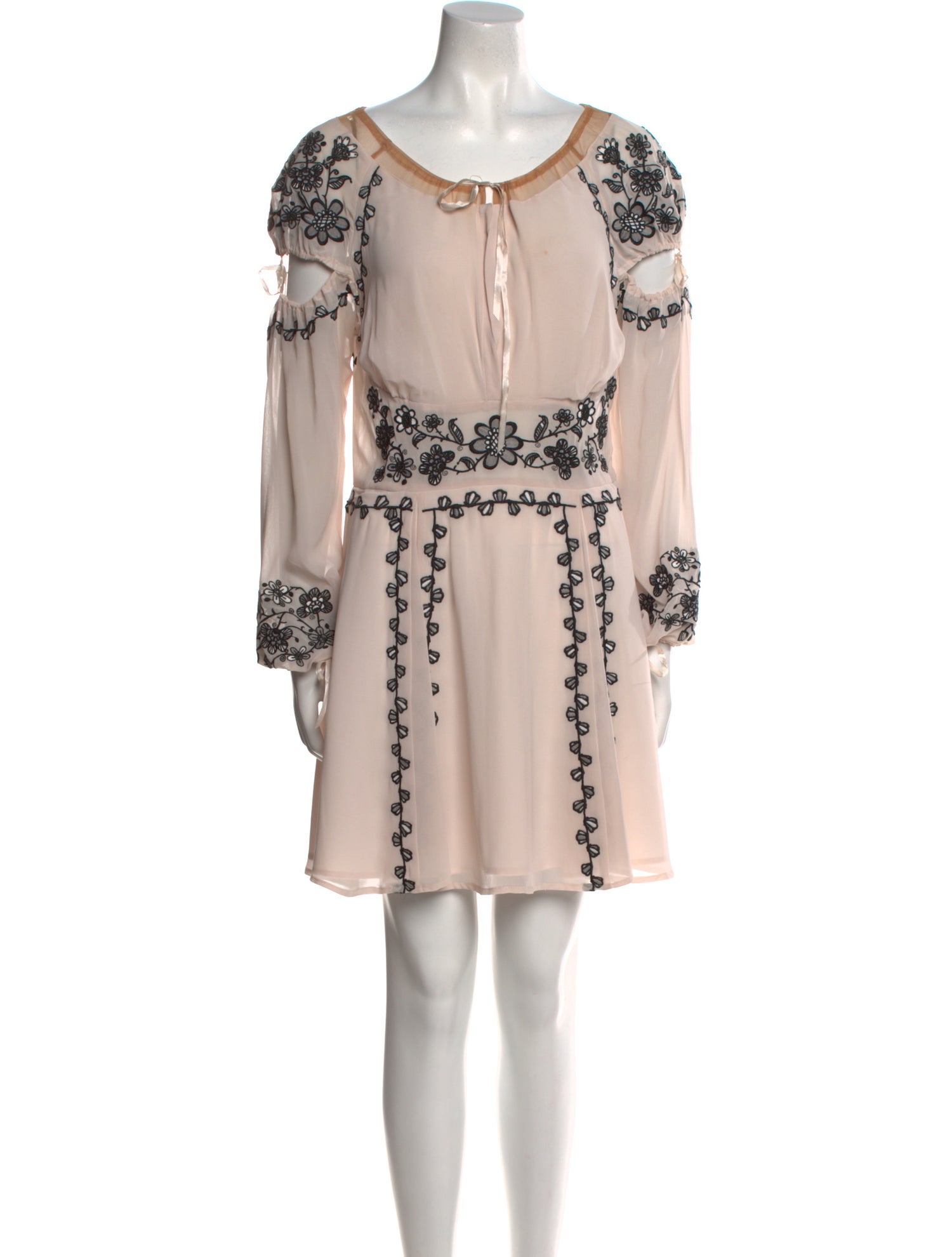 For Love & Lemons Printed Mini Dress