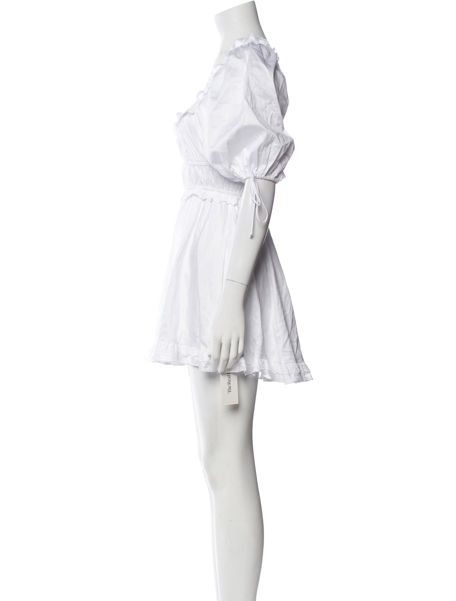 For Love & Lemons Square Neckline Mini Dress