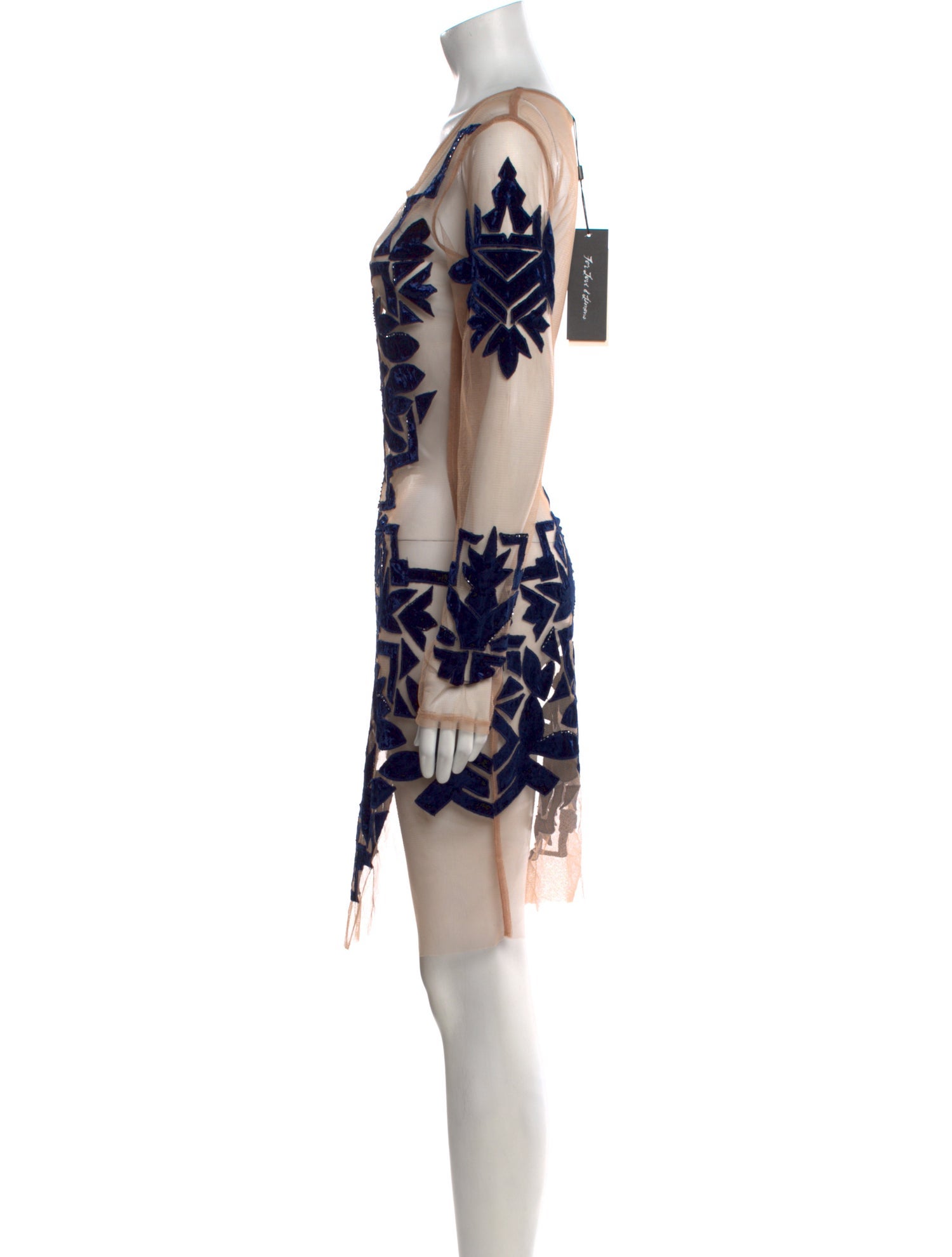 For Love & Lemons Printed Mini Dress