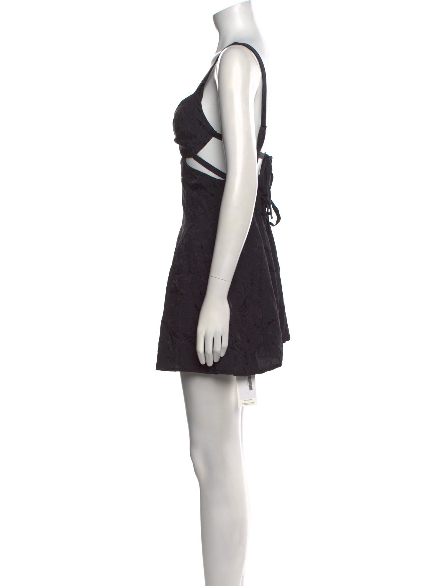 For Love & Lemons V-Neck Mini Dress