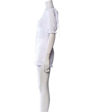 For Love & Lemons Square Neckline Romper