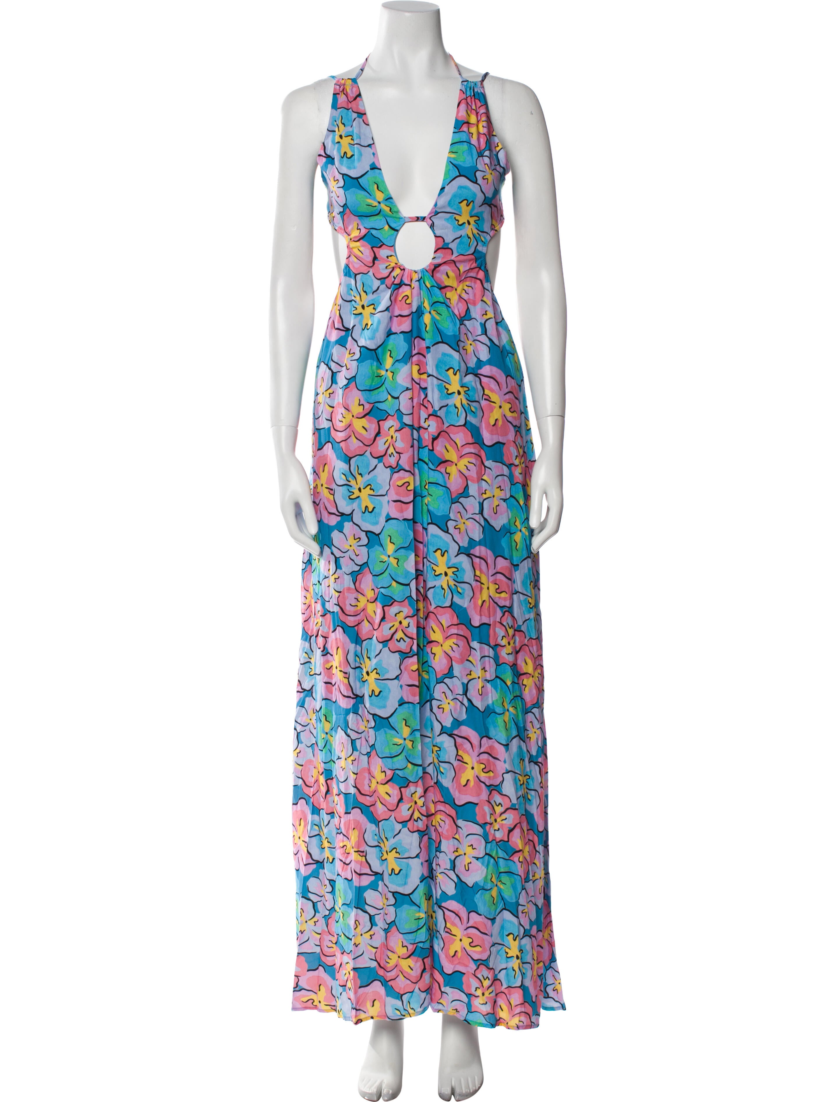 For Love & Lemons Bamboo Long Dress w/ Tags