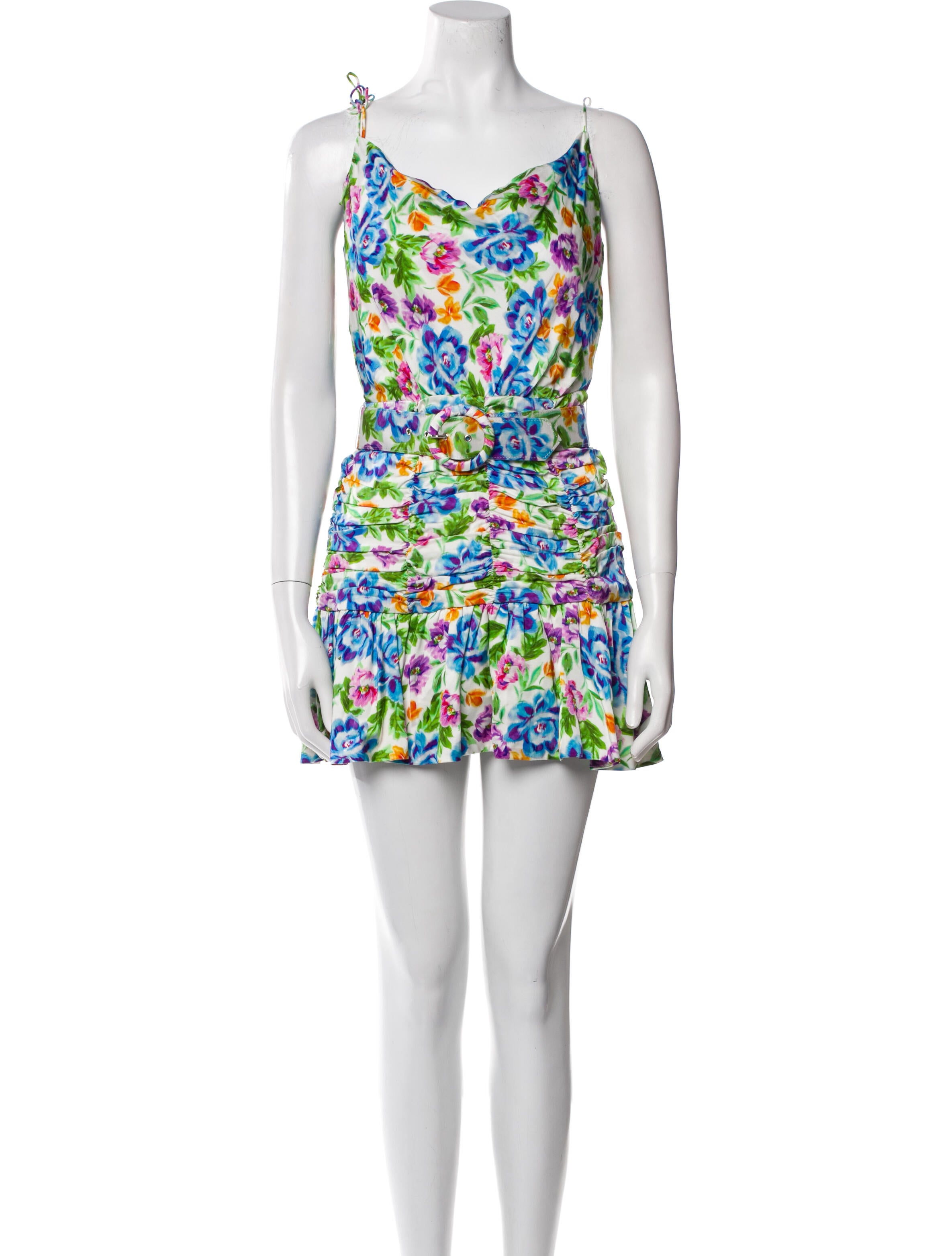 For Love & Lemons Floral Print Mini Dress w/ Tags