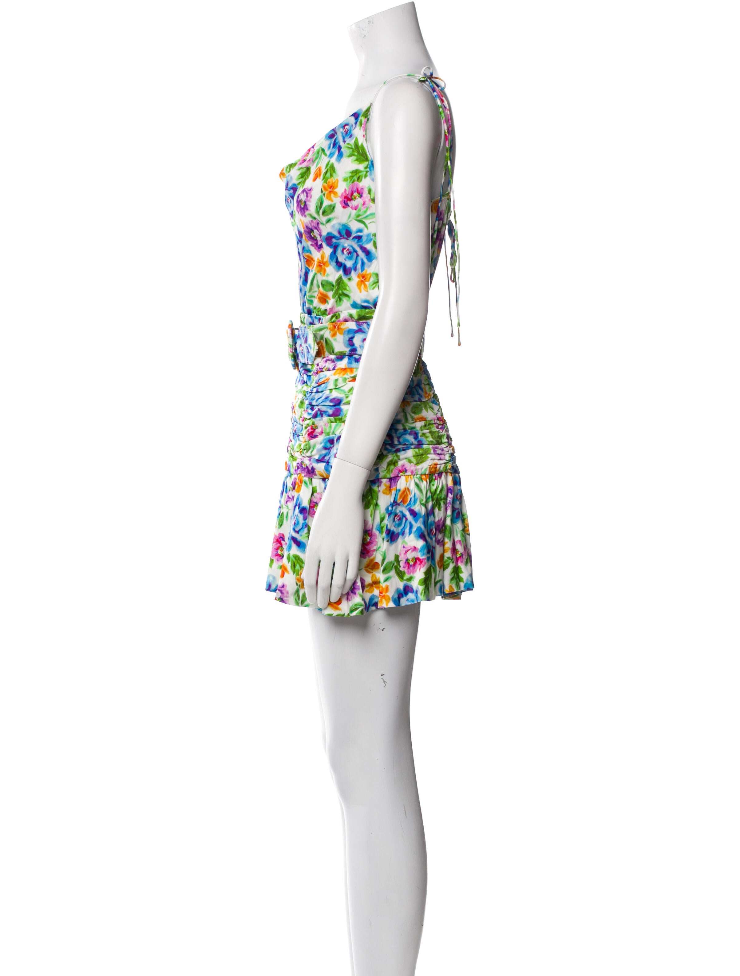 For Love & Lemons Floral Print Mini Dress w/ Tags