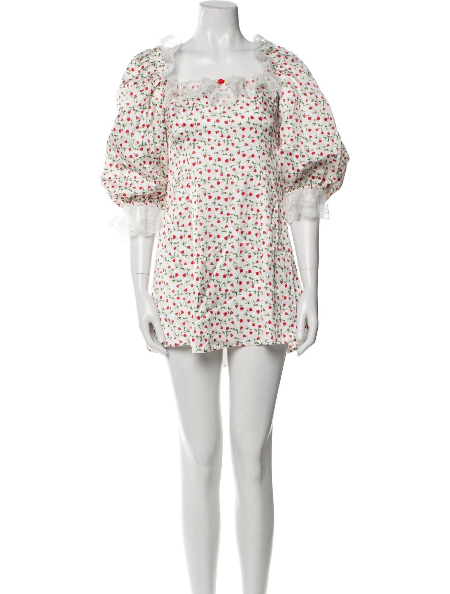 For Love & Lemons Floral Print Mini Dress w/ Tags