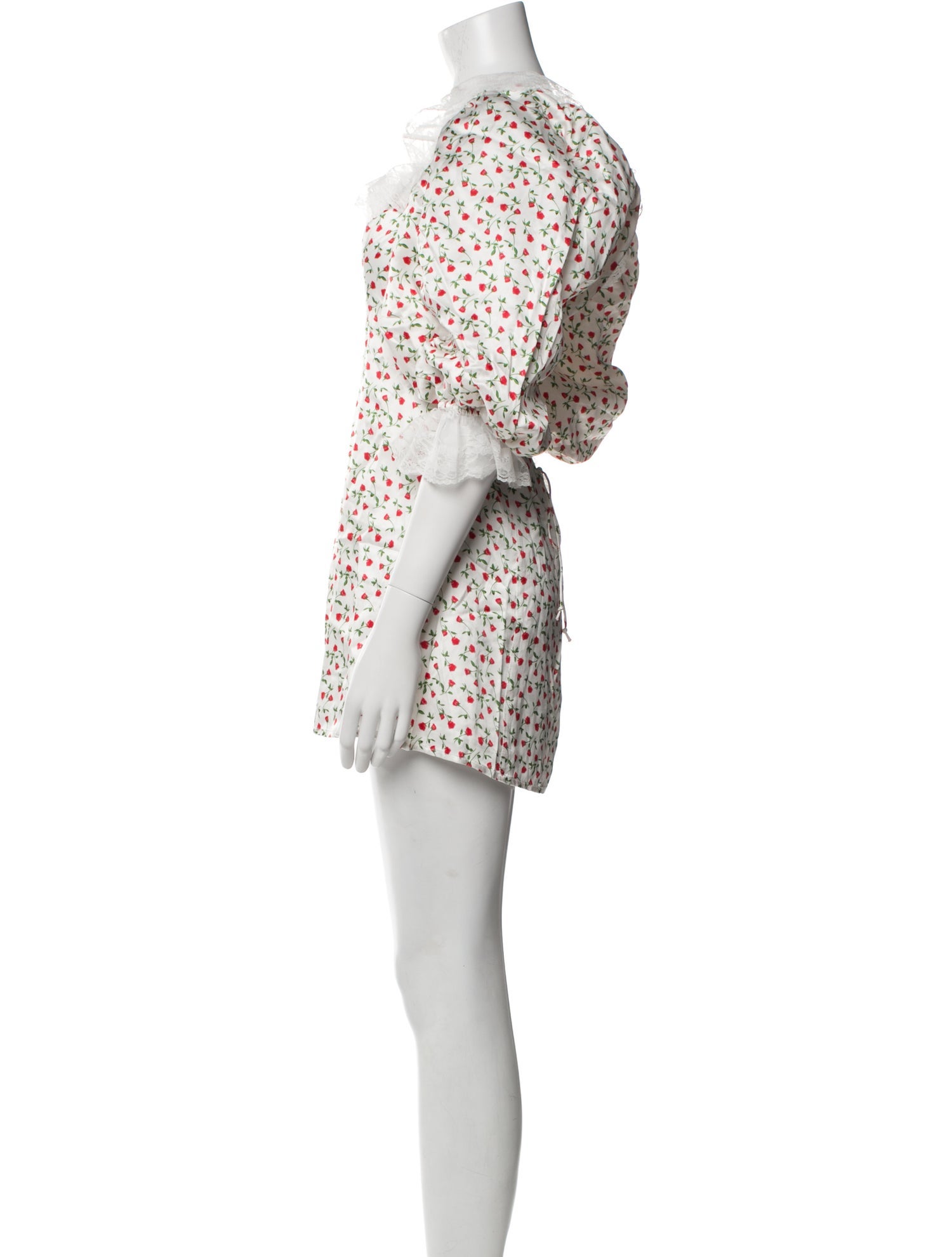 For Love & Lemons Floral Print Mini Dress w/ Tags