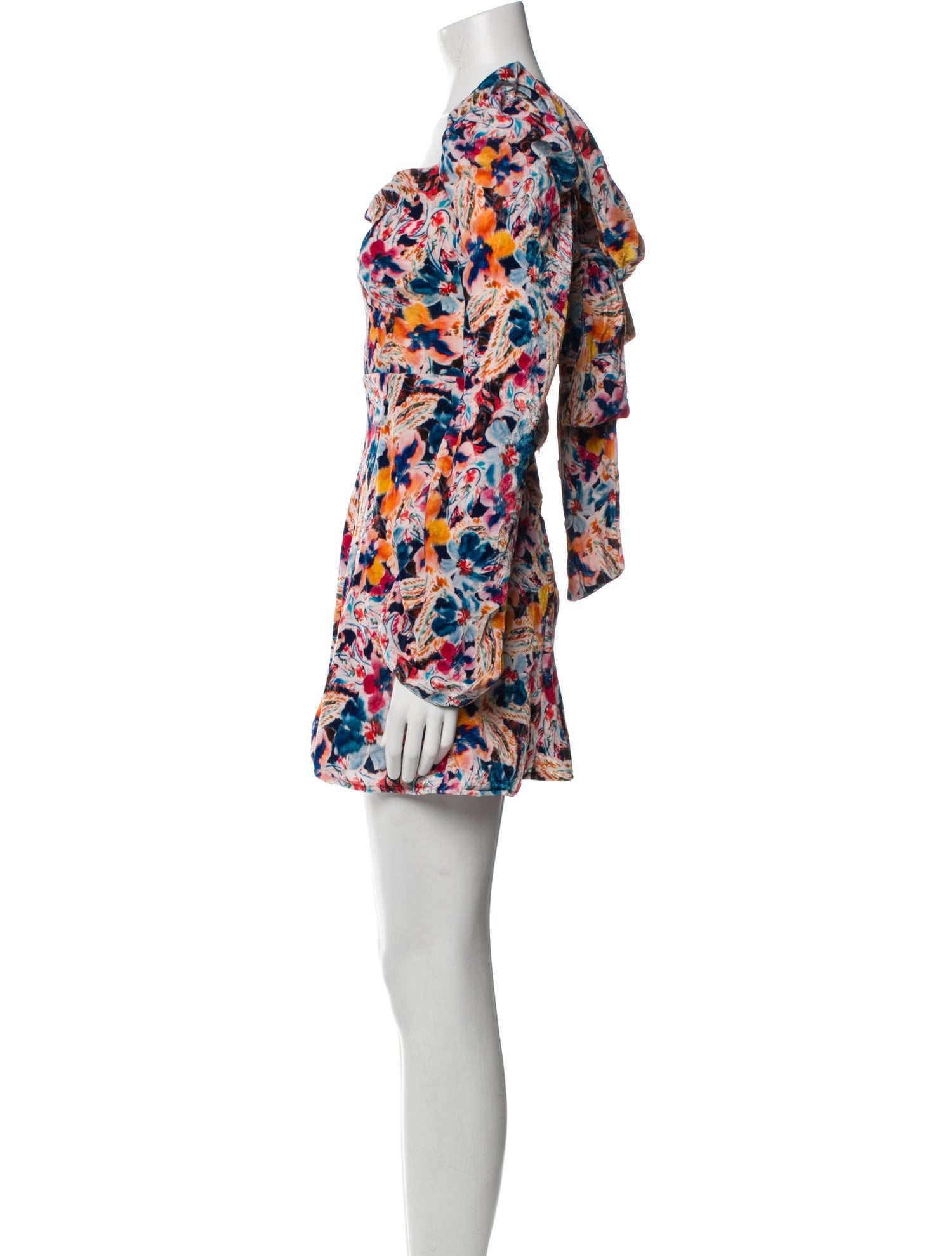 For Love & Lemons Printed Mini Dress w/ Tags