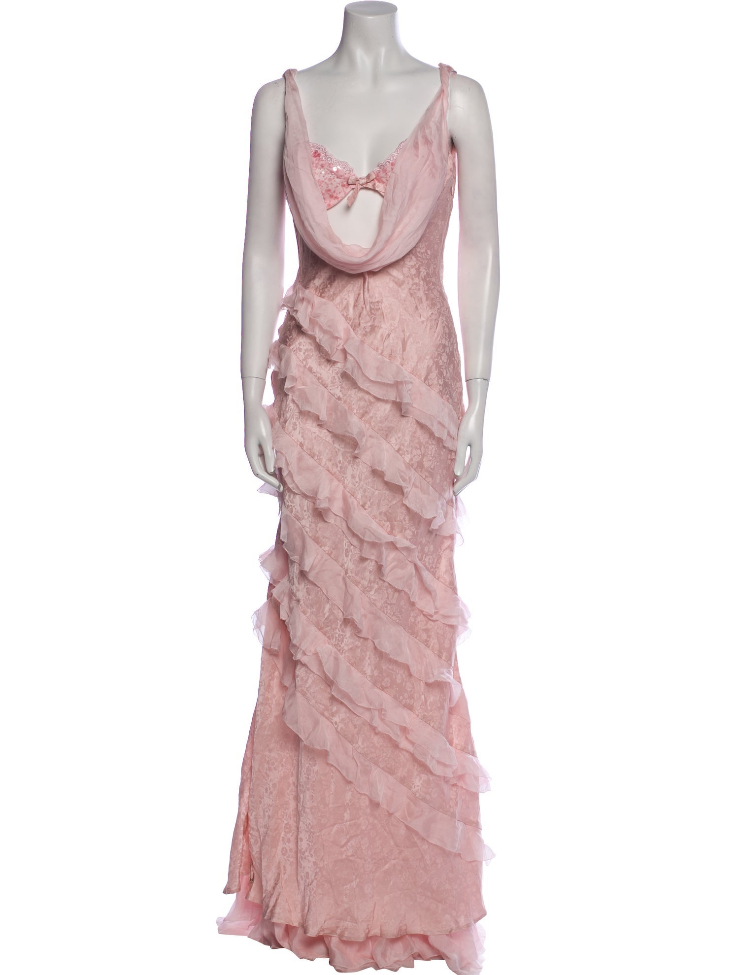 For Love & Lemons Lace Pattern Long Dress w/ Tags