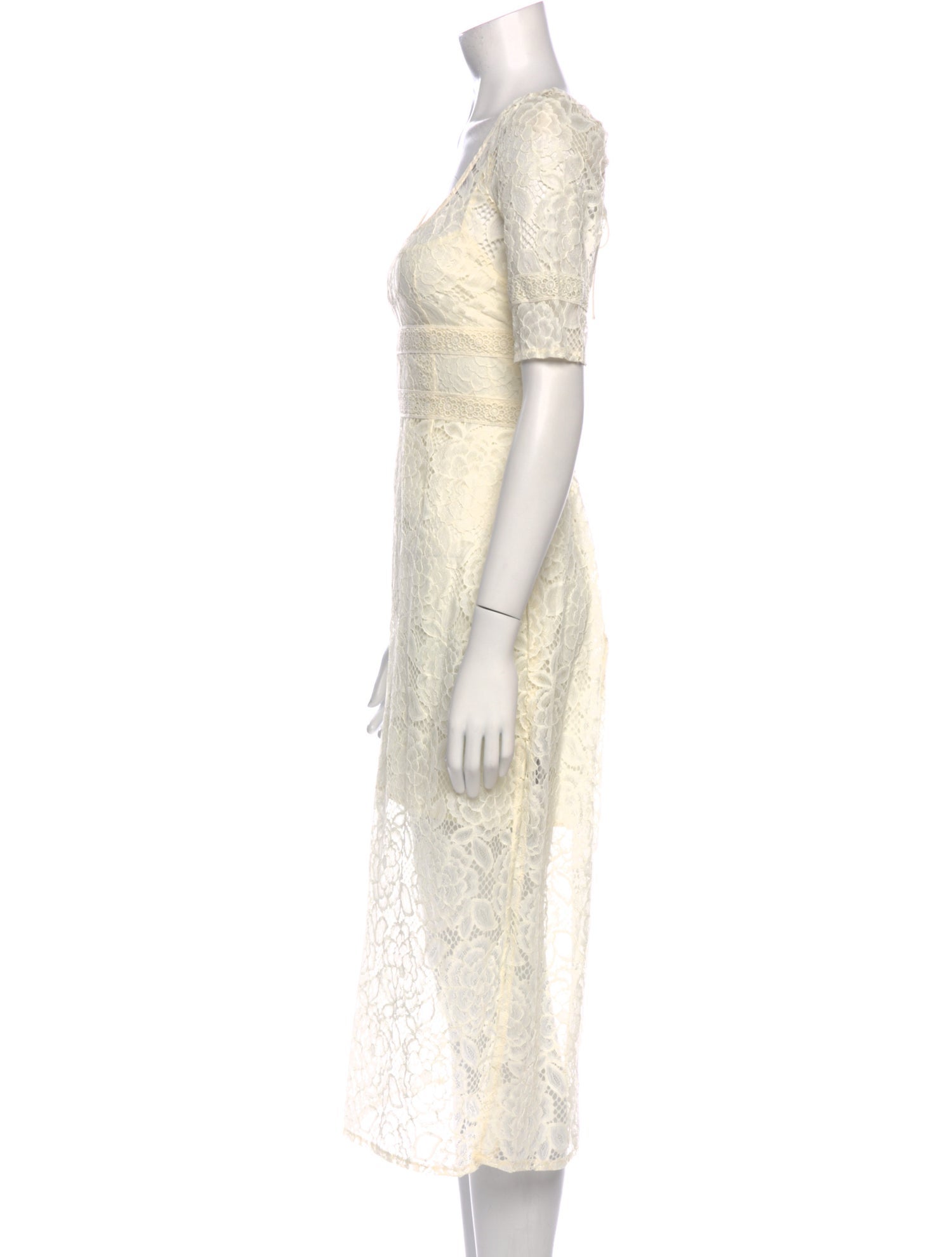 For Love & Lemons Nylon Midi Length Dress w/ Tags