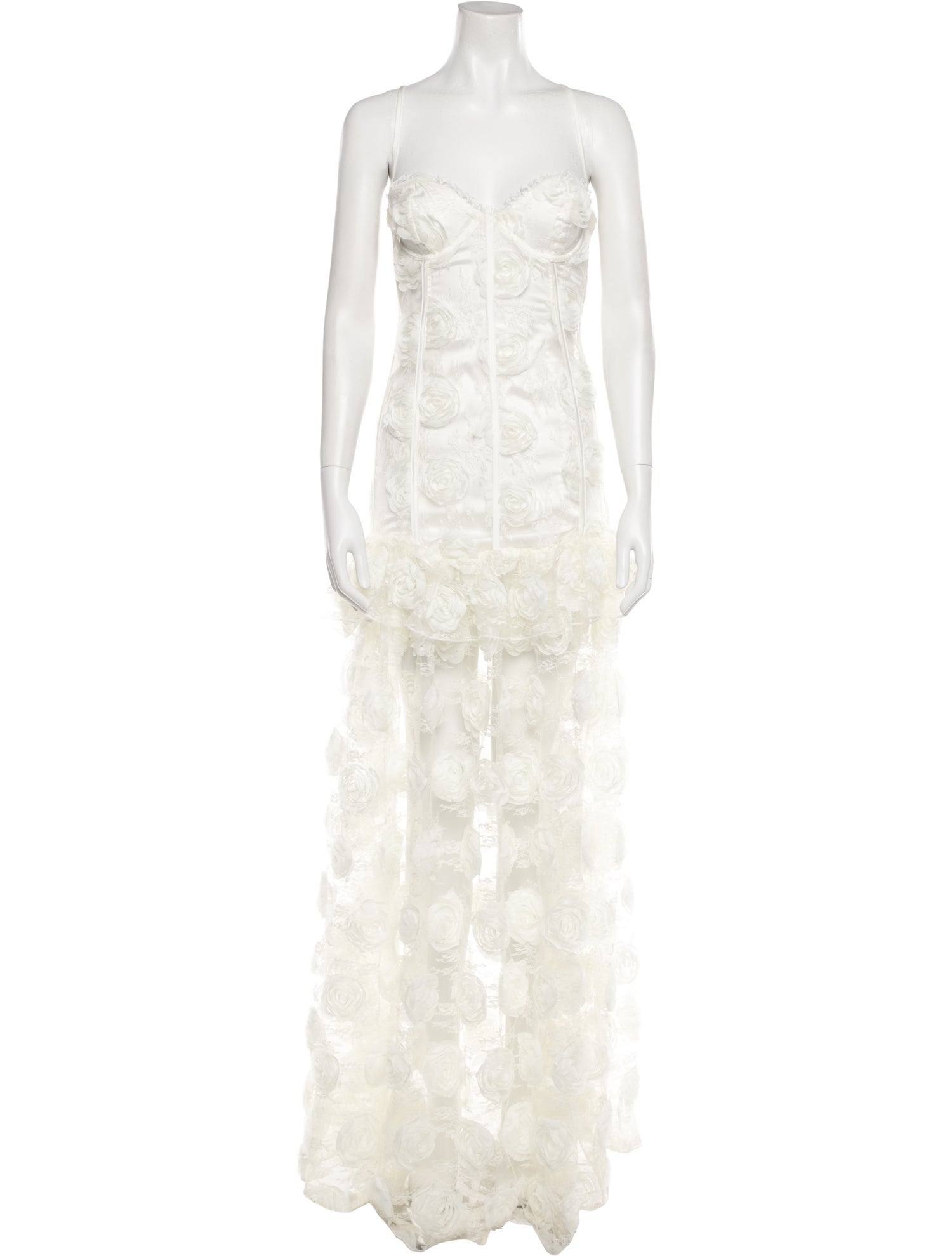 For Love & Lemons Strapless Long Dress w/ Tags