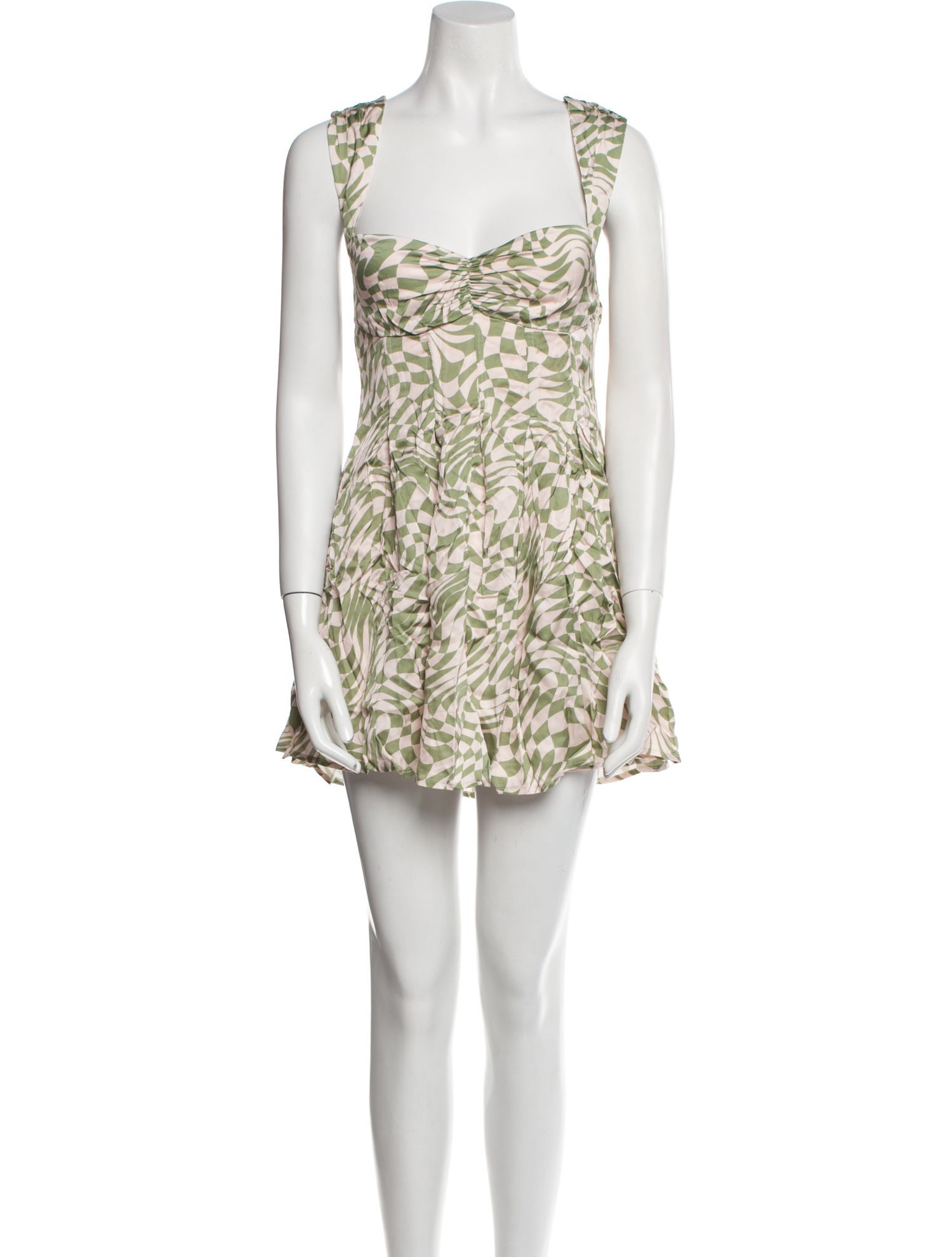 For Love & Lemons Printed Mini Dress w/ Tags