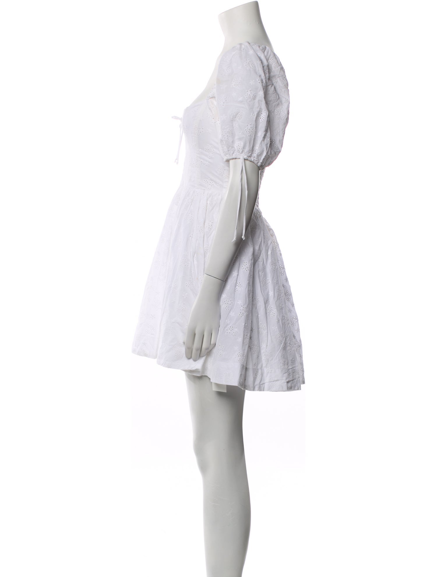 For Love & Lemons Square Neckline Mini Dress