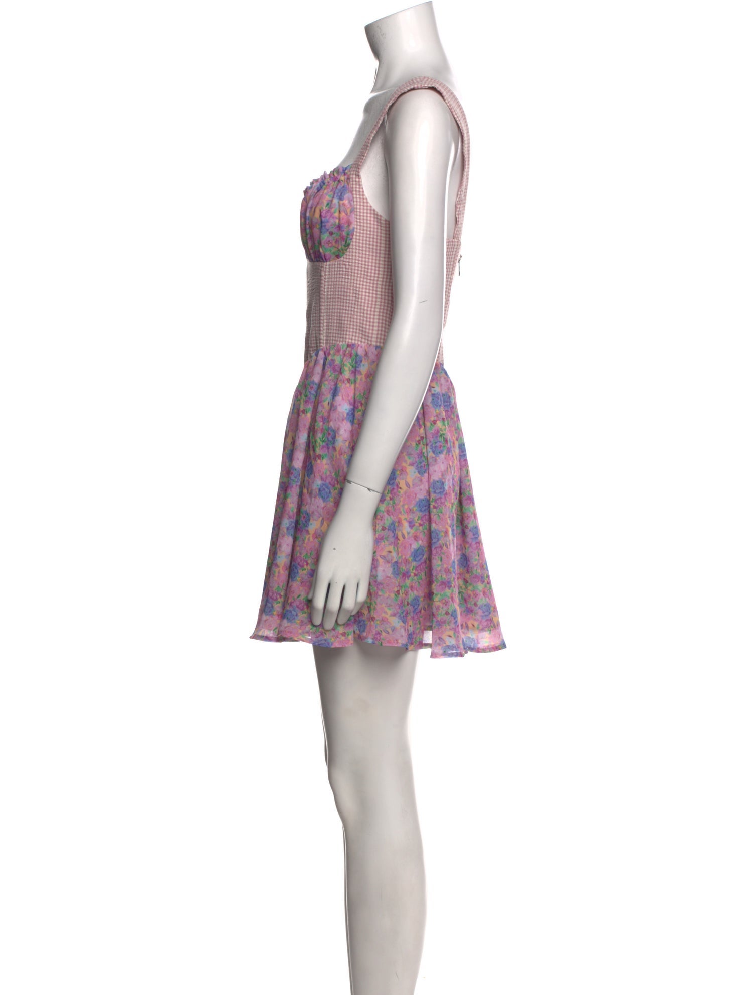 For Love & Lemons Printed Mini Dress