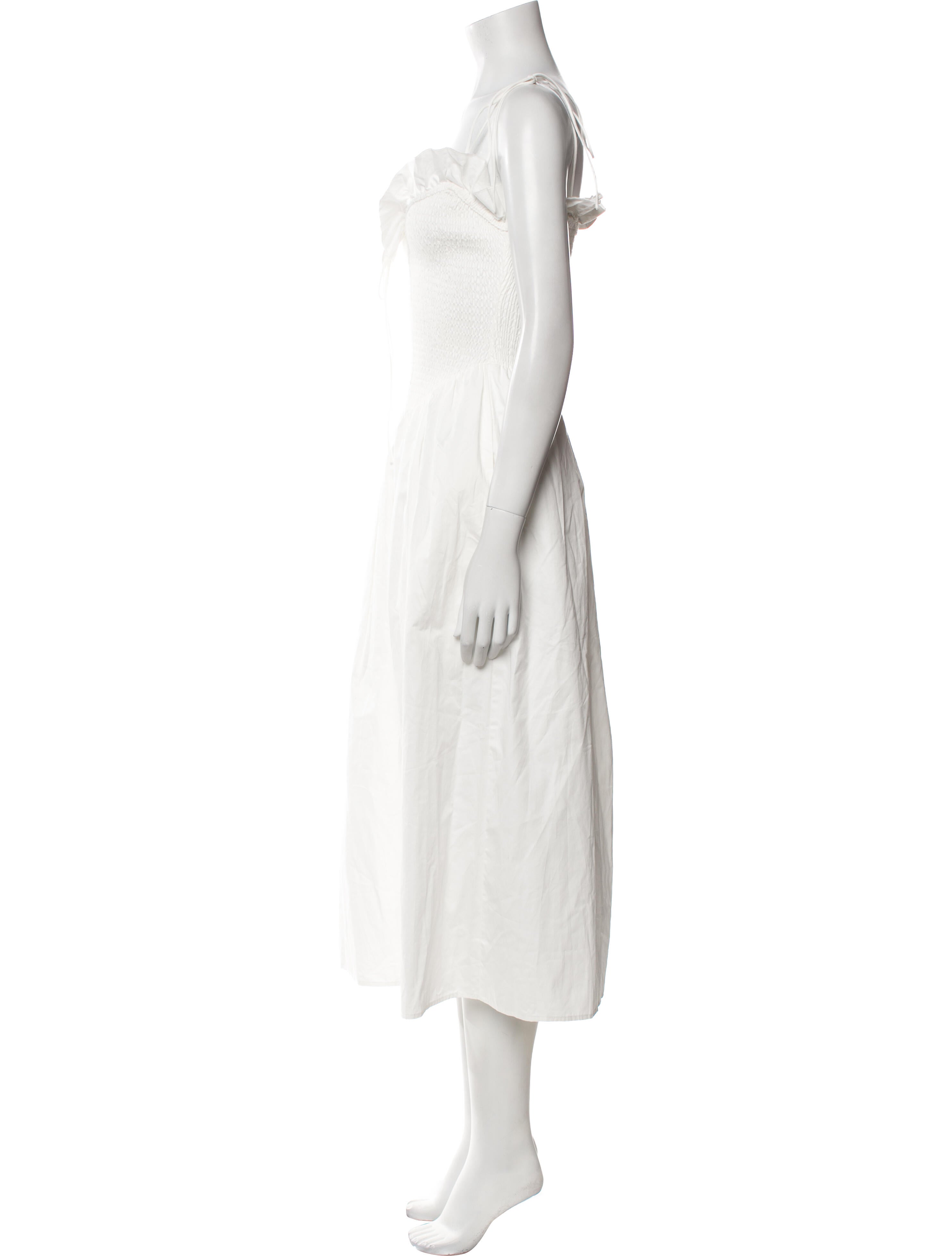 For Love & Lemons Square Neckline Long Dress