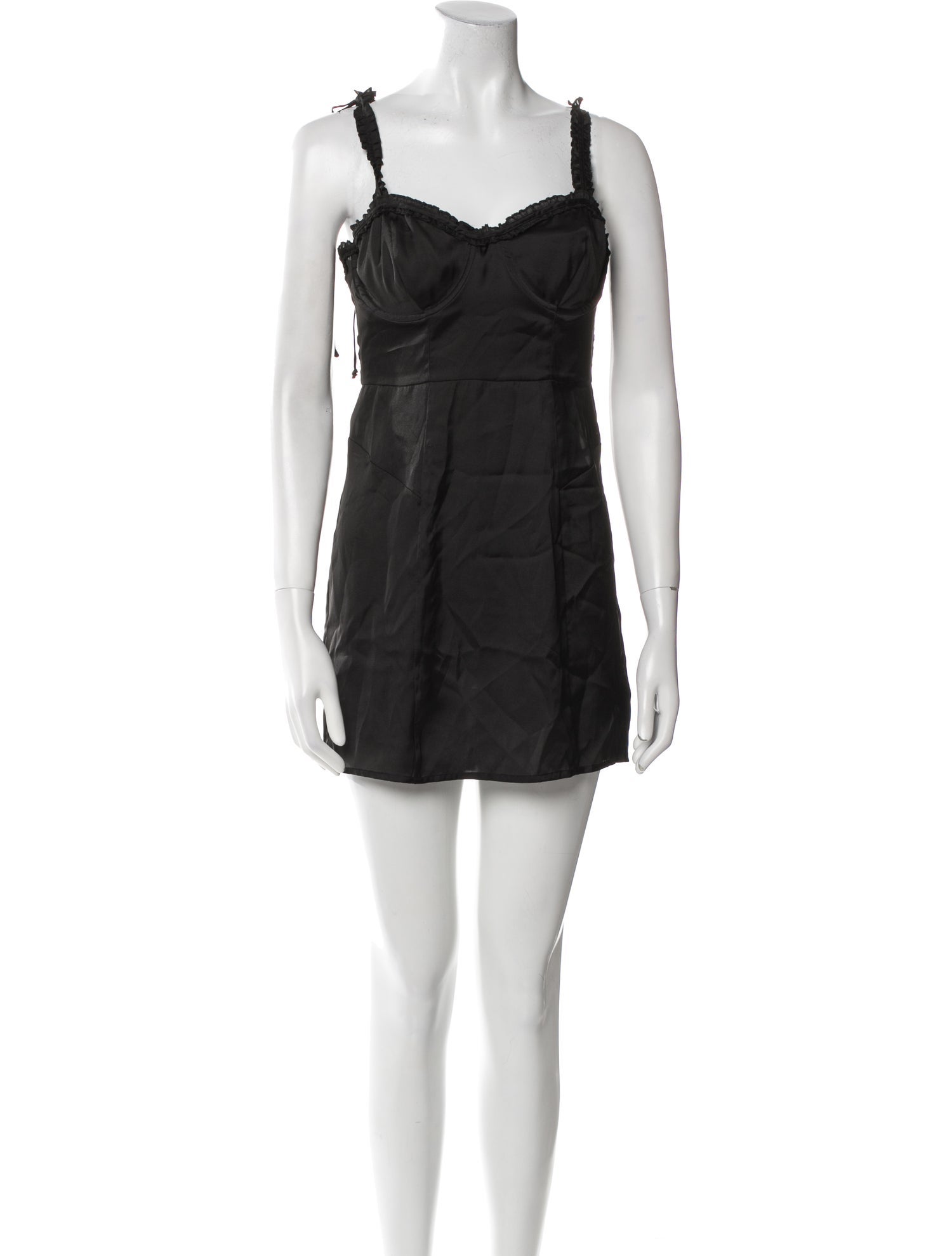 For Love & Lemons Square Neckline Mini Dress