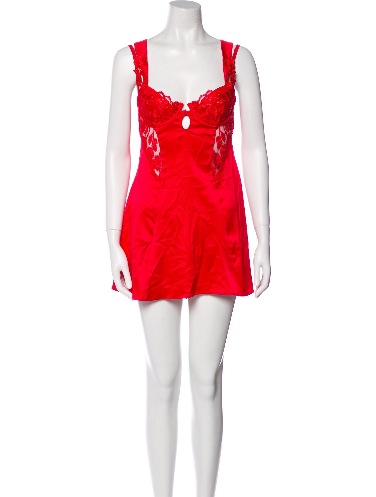 For Love & Lemons Embroidered Accent Nightgown w/ Tags
