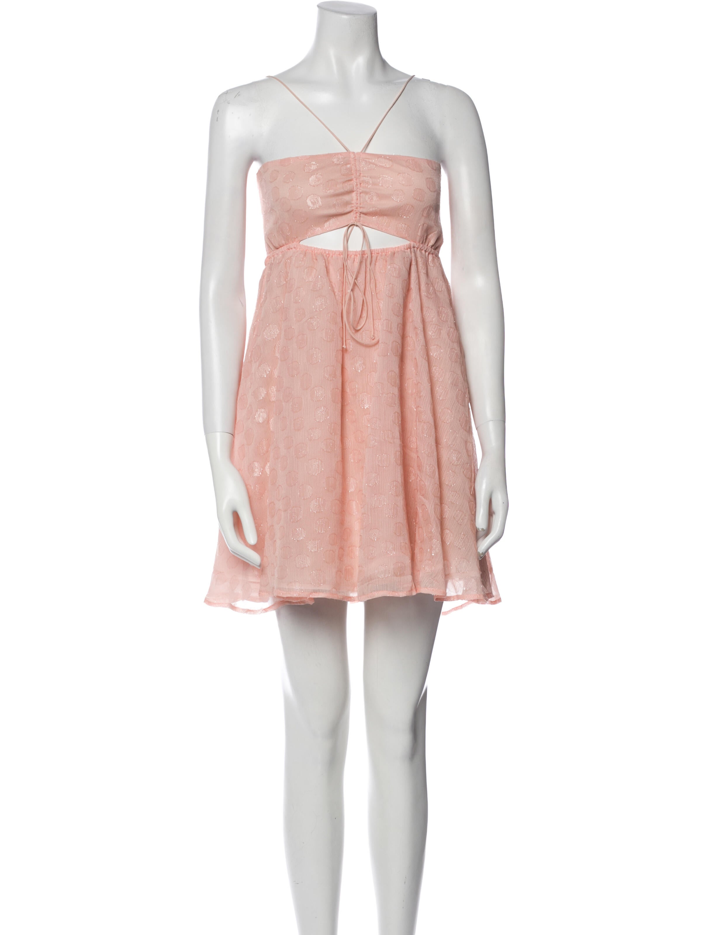 For Love & Lemons Strapless Mini Dress