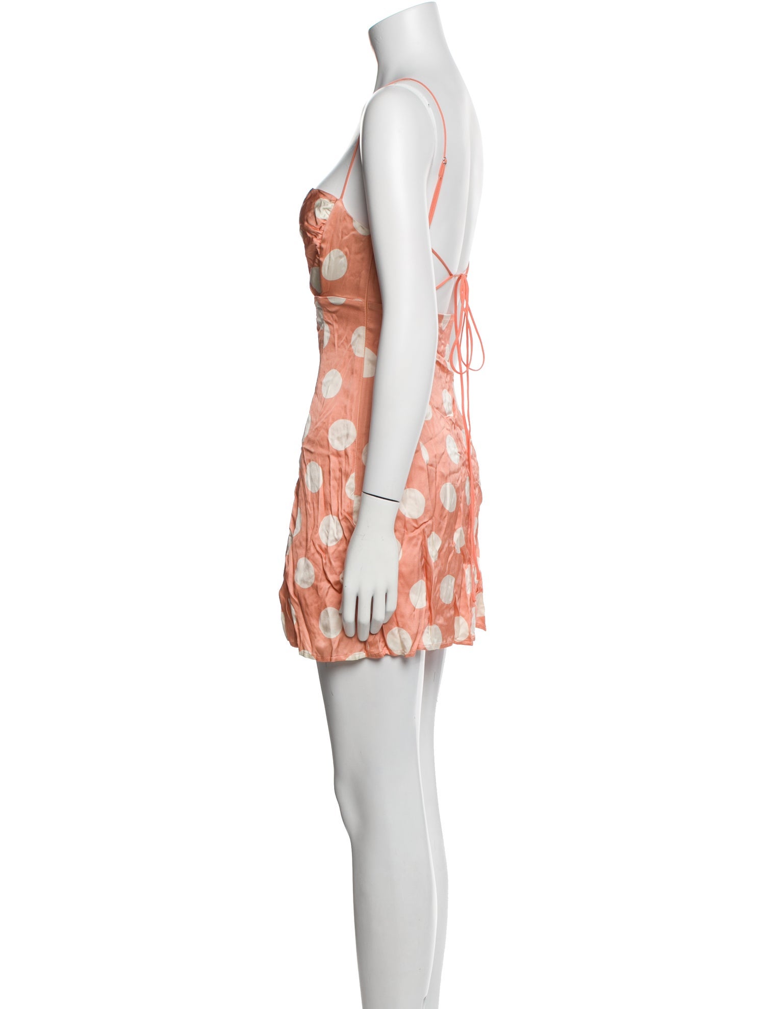 For Love & Lemons Polka Dot Print Mini Dress w/ Tags