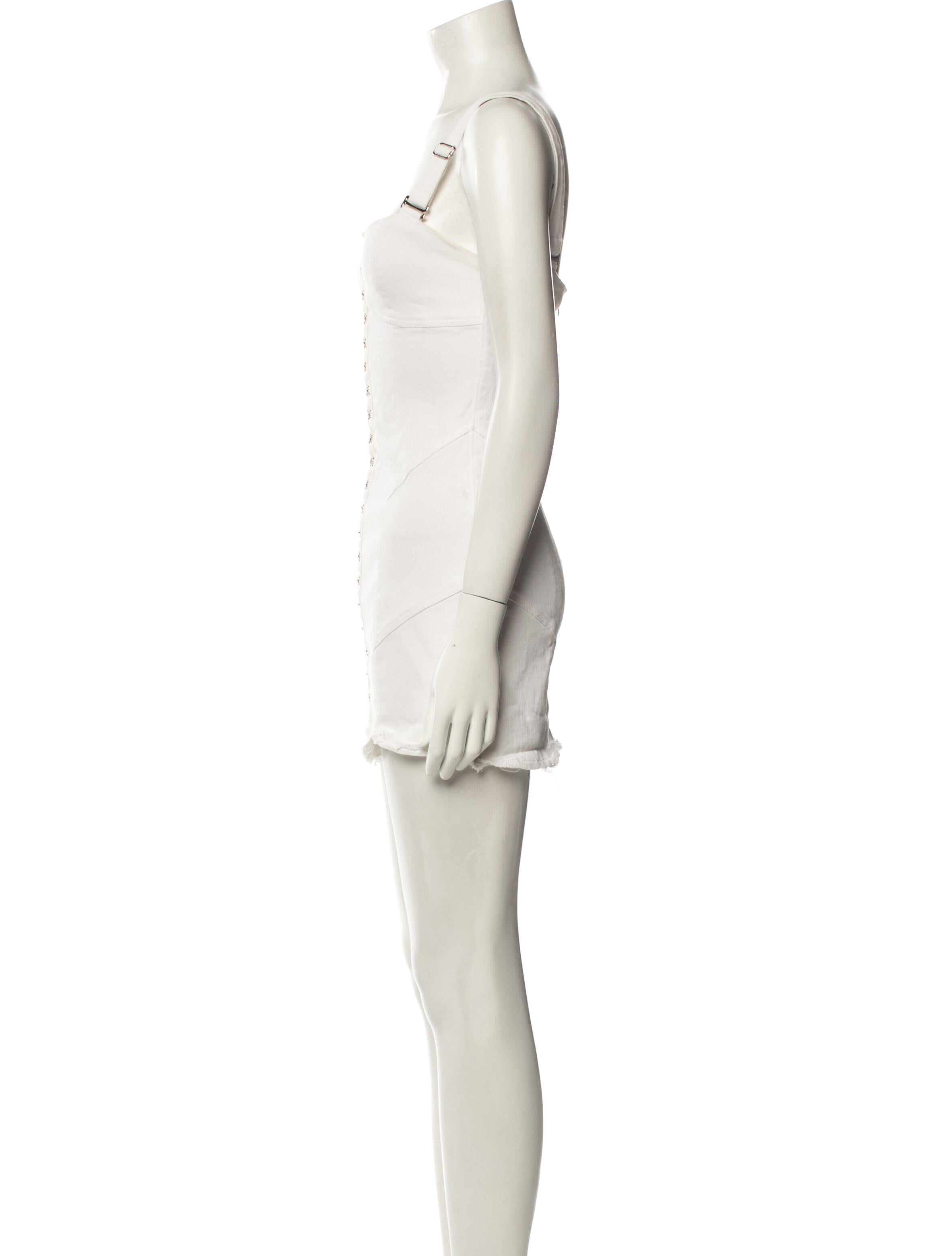 For Love & Lemons Square Neckline Mini Dress