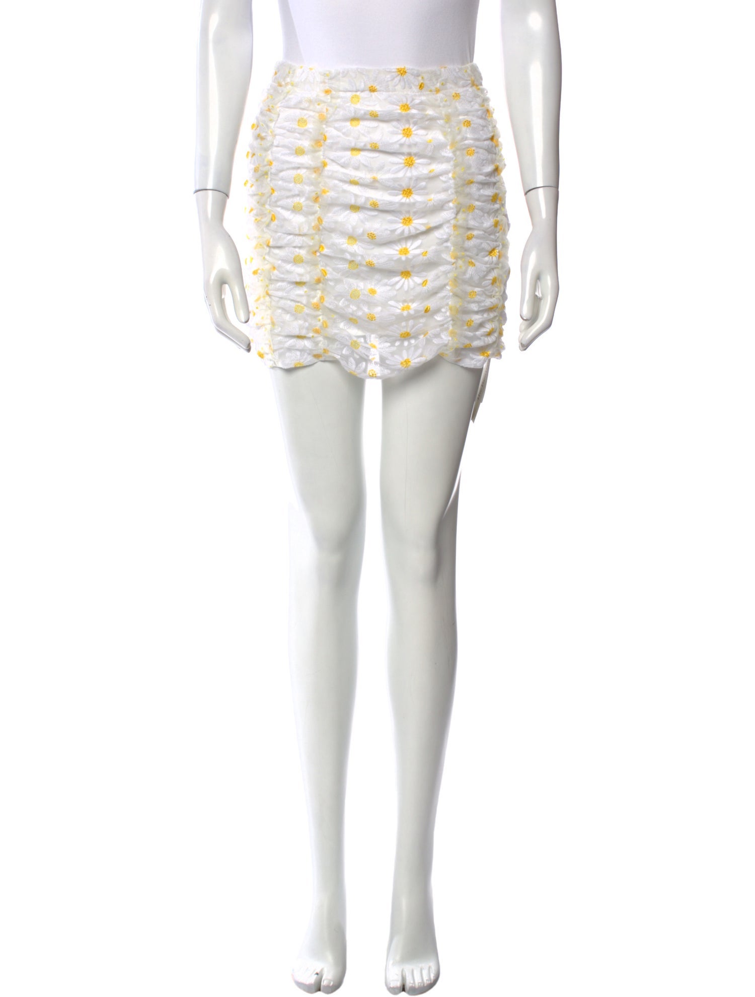 For Love & Lemons Printed Mini Skirt