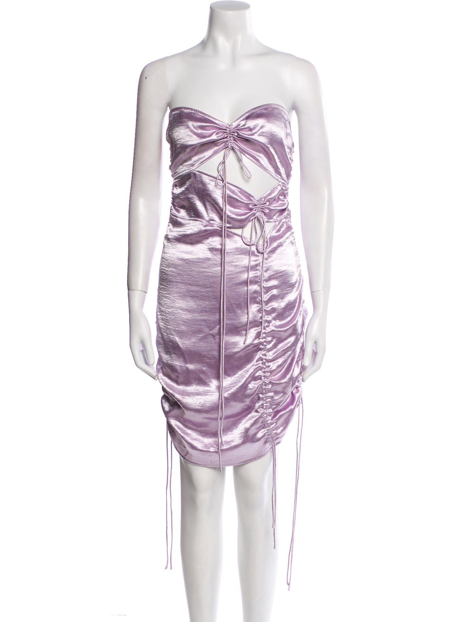 For Love & Lemons Strapless Mini Dress