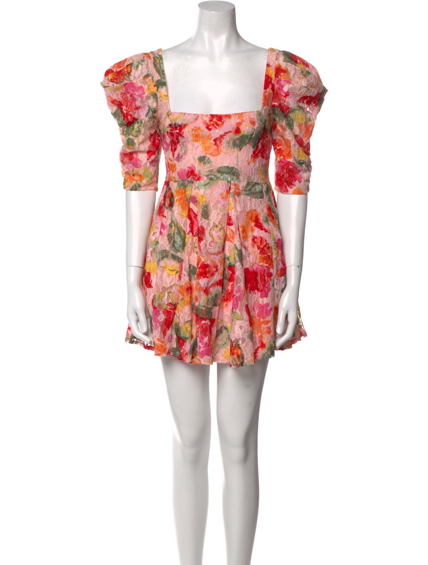 For Love & Lemons Nylon Mini Dress