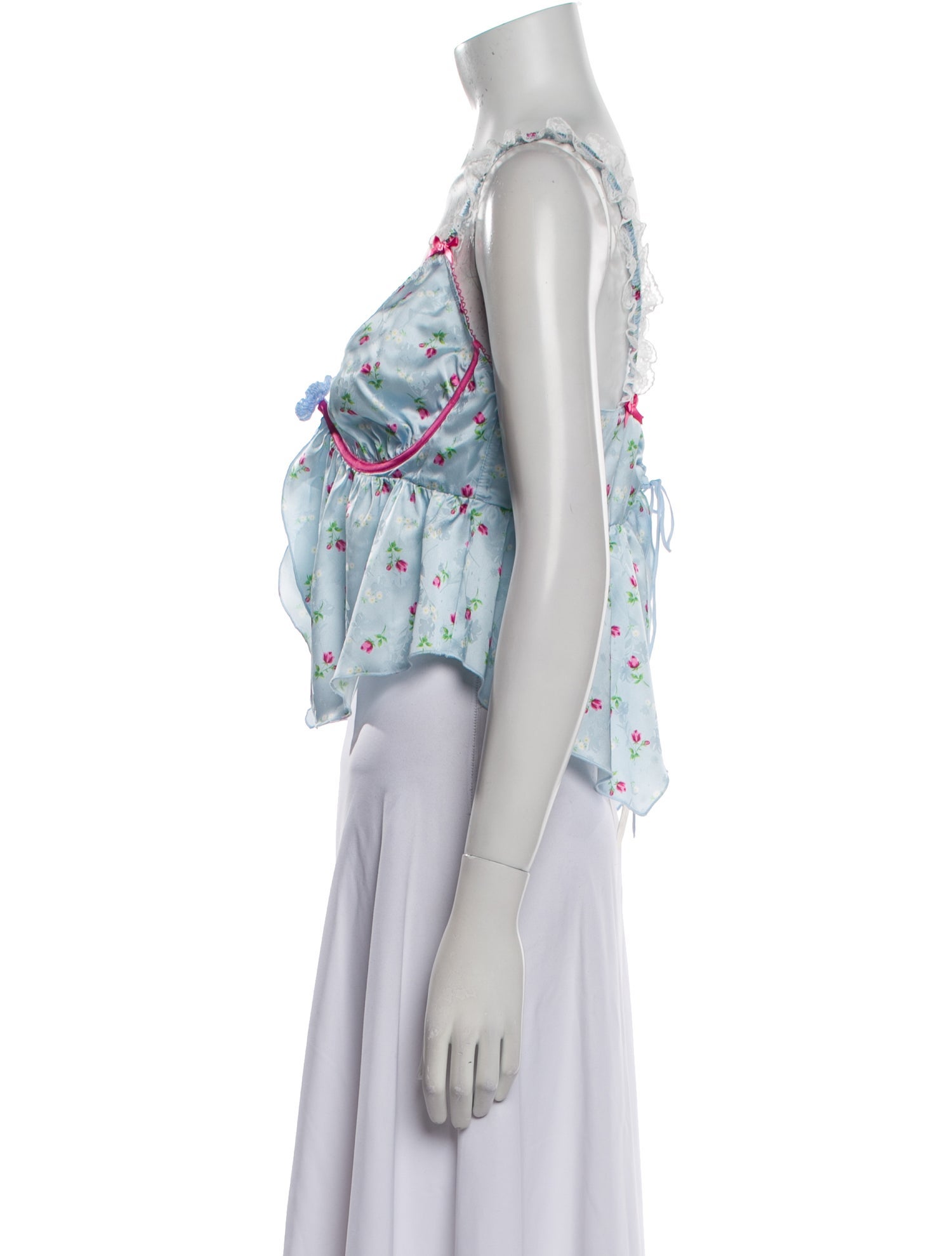 For Love & Lemons Floral Print Pajamas