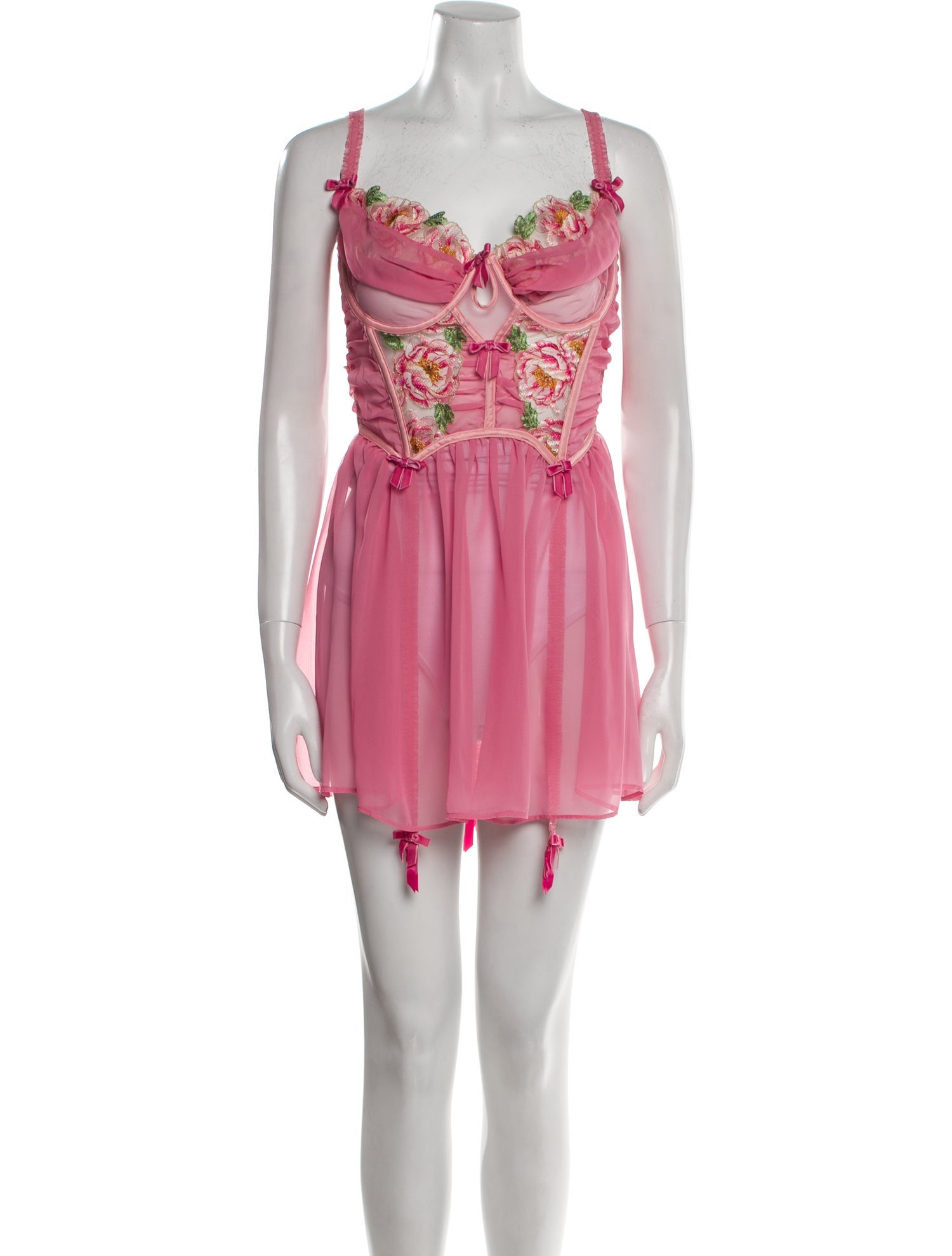 For Love & Lemons Mesh Accents Nightgown w/ Tags