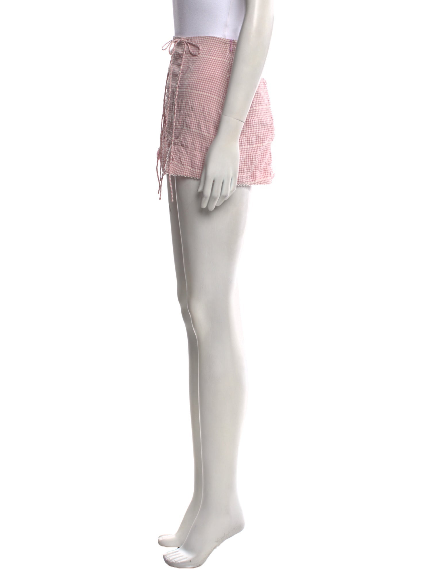 For Love & Lemons Plaid Print Mini Skirt w/ Tags