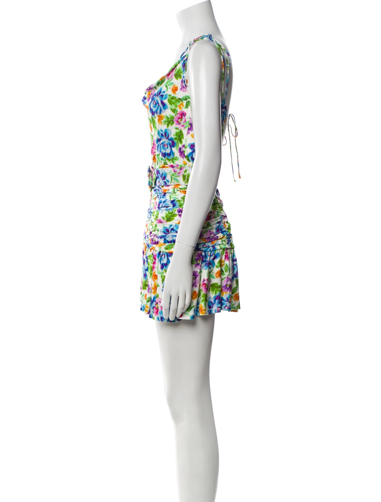 For Love & Lemons Printed Mini Dress