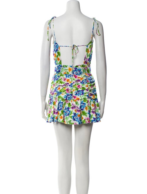 For Love & Lemons Printed Mini Dress