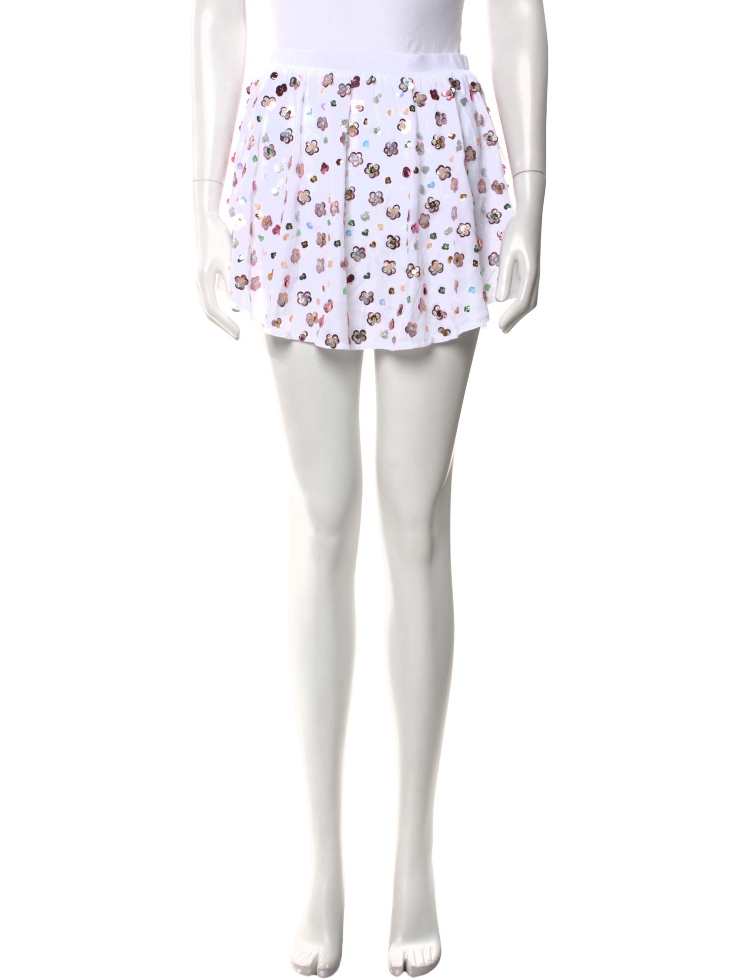 For Love & Lemons Floral Print Mini Skirt w/ Tags
