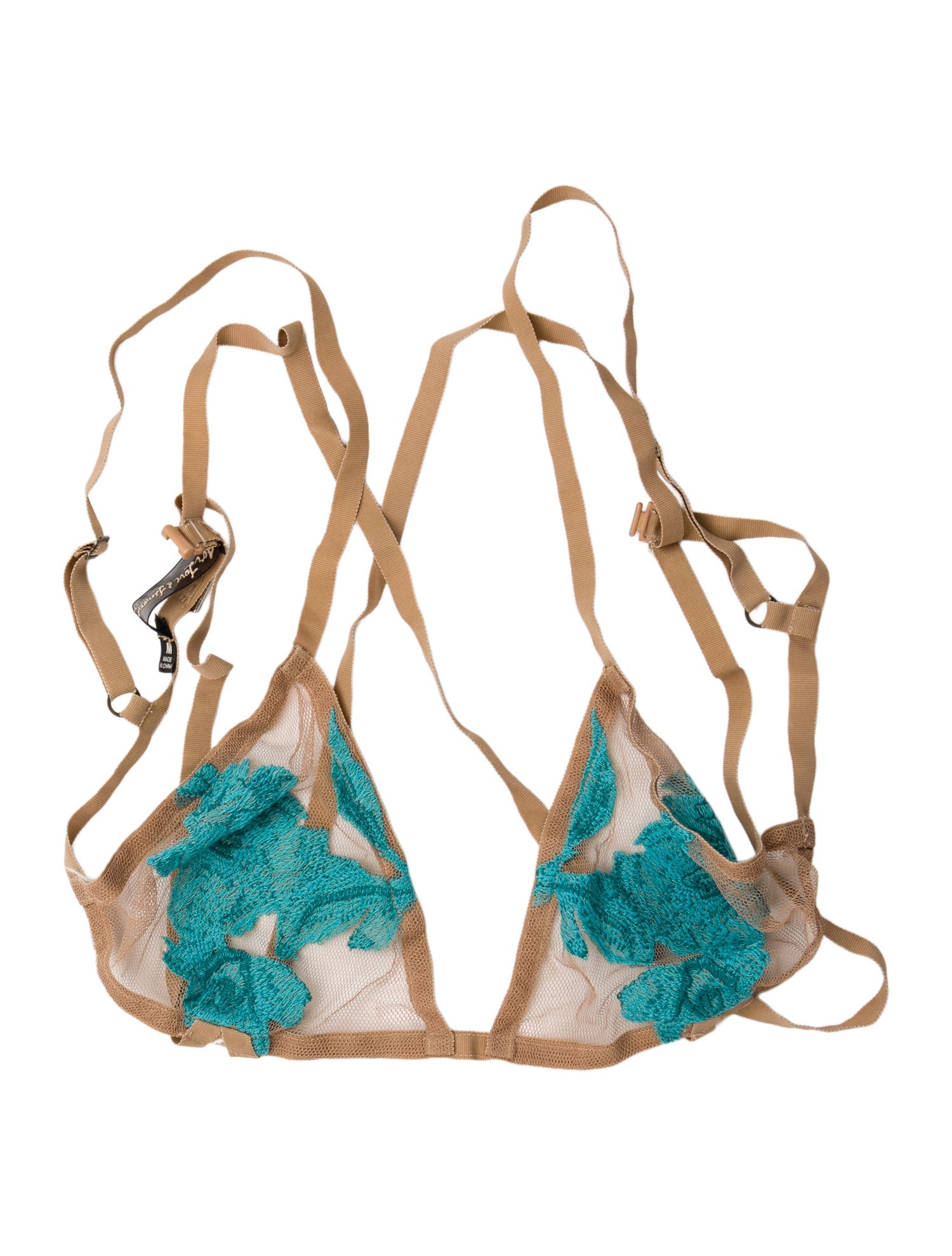 For Love & Lemons Lace Trim Embellishment Lounge Set